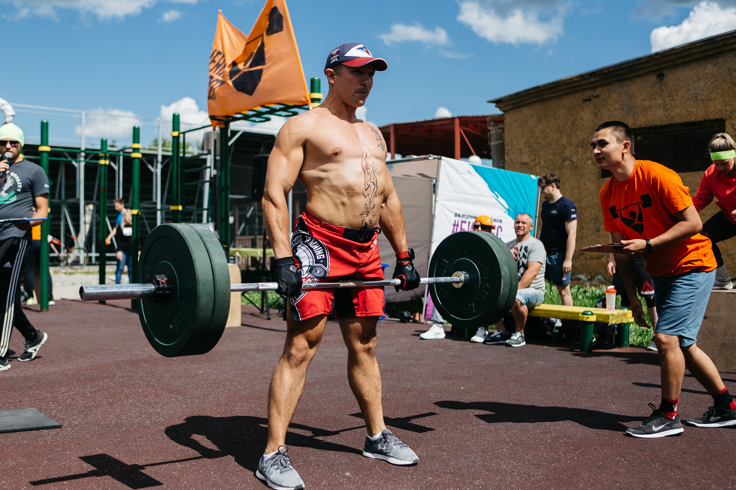 Кроссфит-жара в Березовском (июль 2019)