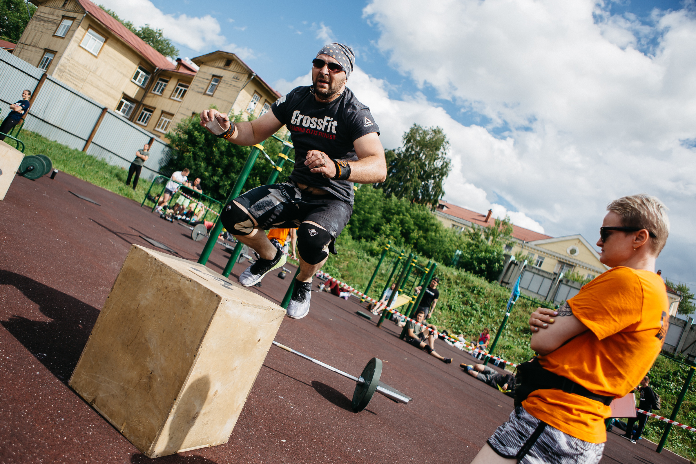 Кроссфит-жара в Березовском (июль 2019)