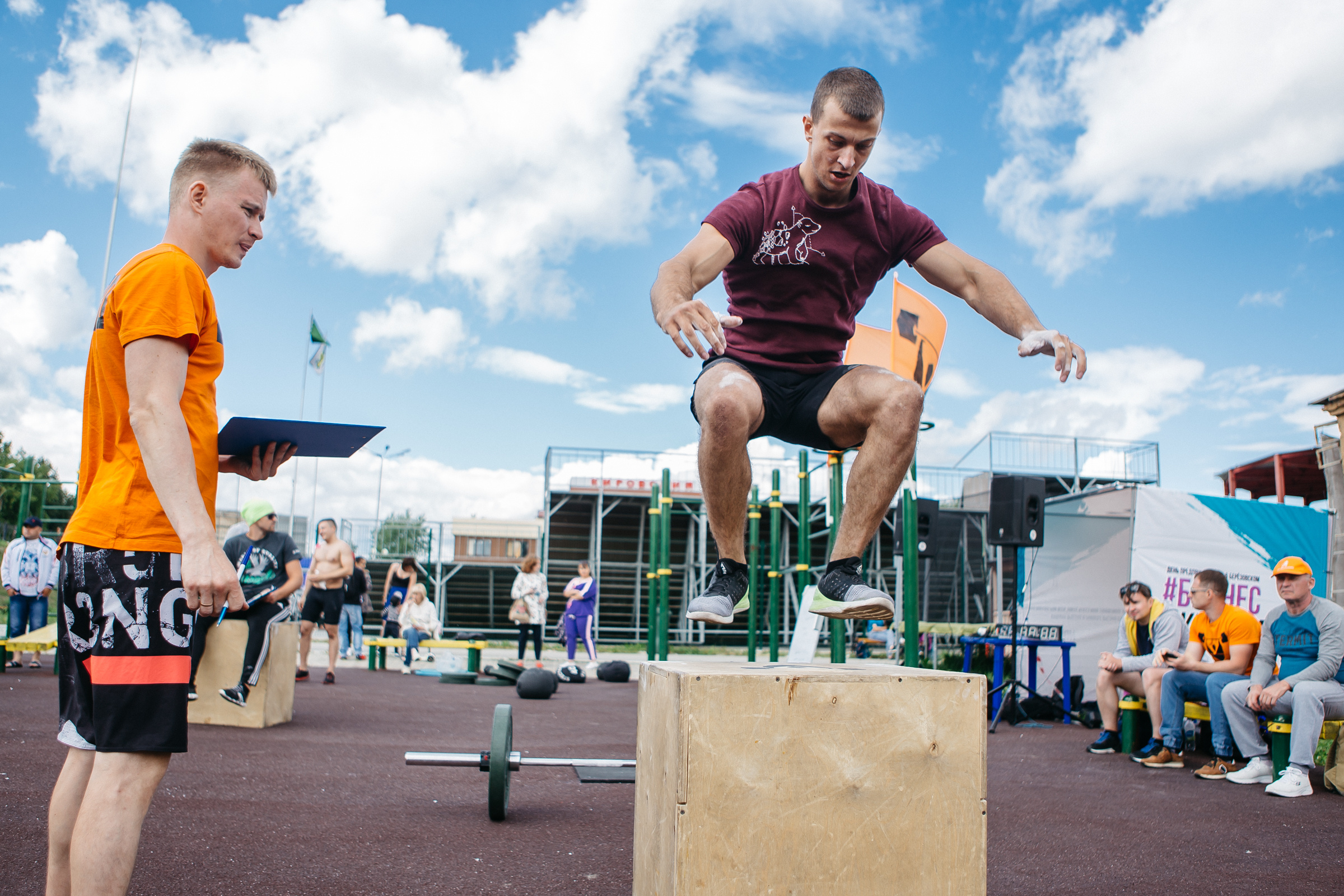 Кроссфит-жара в Березовском (июль 2019)