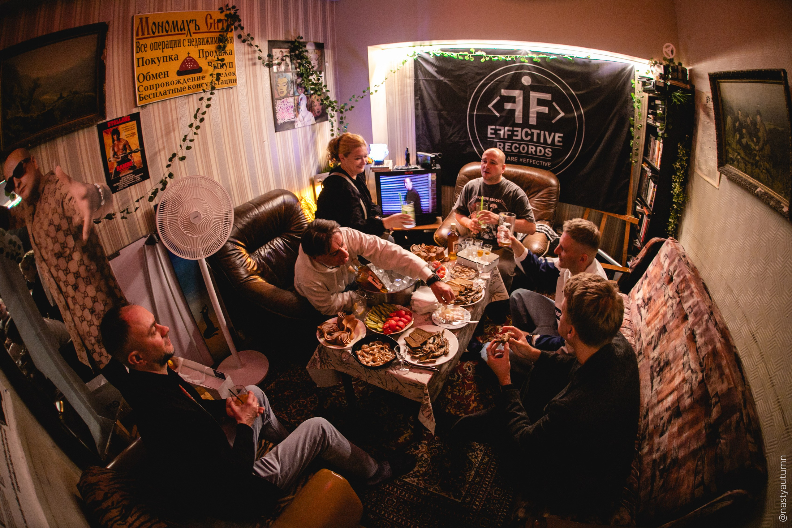 День Рождения Effective Records. Репортажный и концертный фотограф в Москве Анастасия Осень
