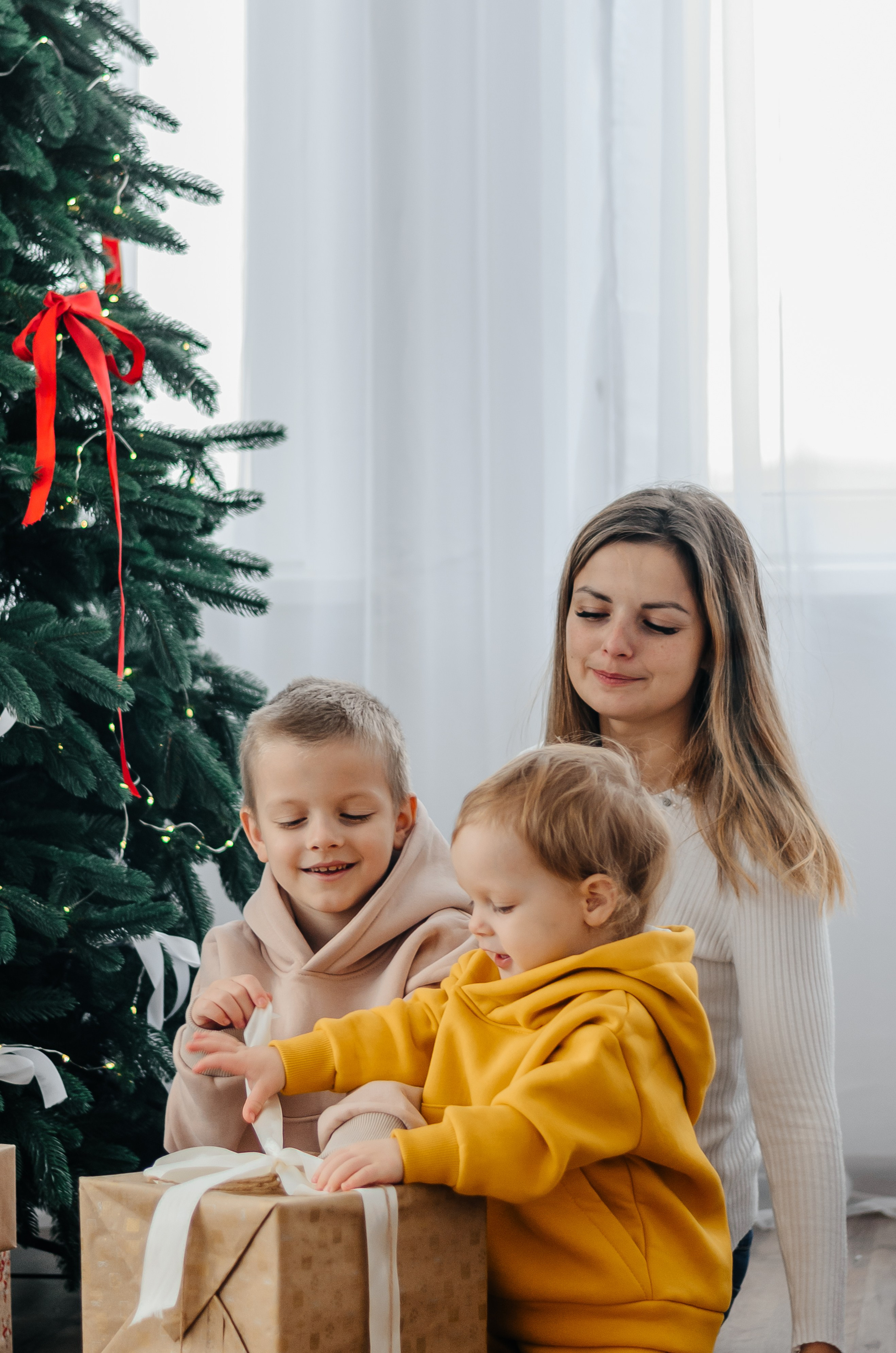 Семейная новогодняя фотосессия. Свадебный фотограф в Сергиевом Посаде недорого Ольга Гузанова