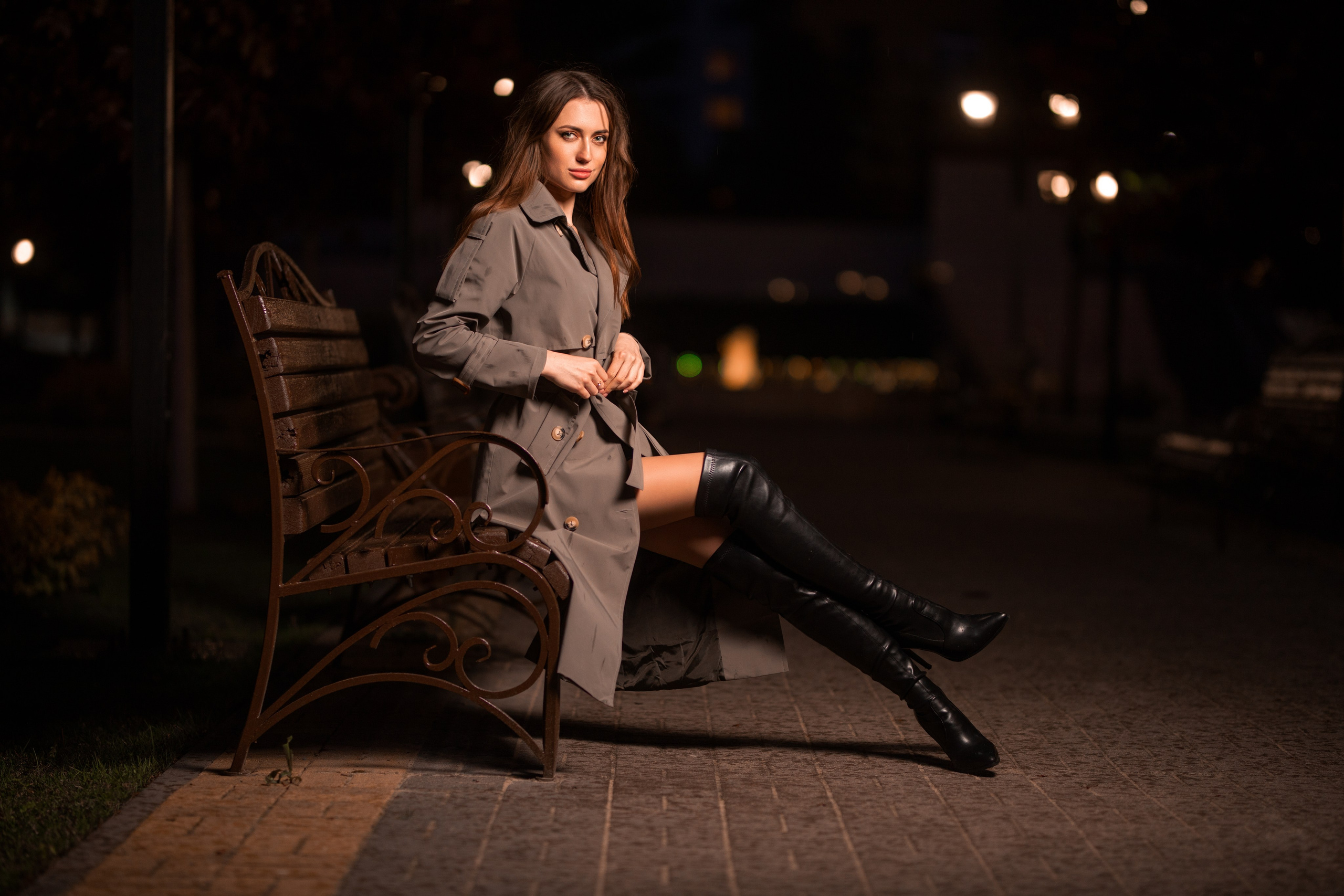 Вечерний уличный фотосет с Анастасией в формате для «себя»