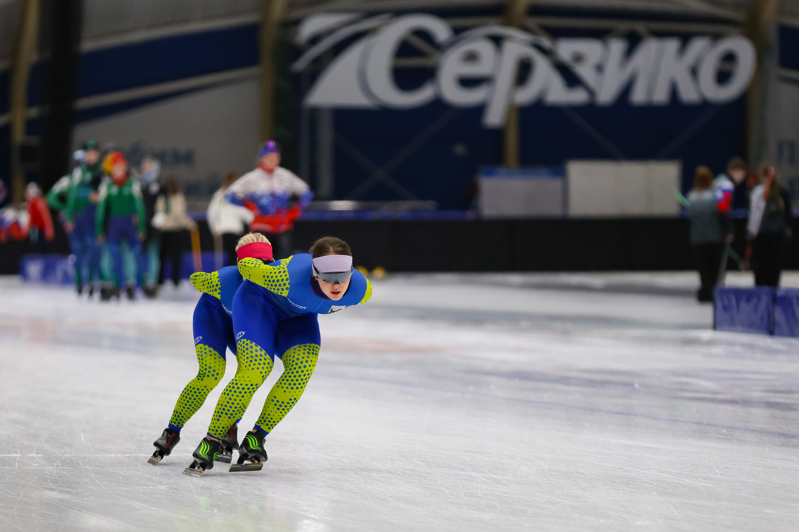 Тренировки. Конькобежный спорт. Иркутск, 2026. Спортивная съемка Мария Царфати