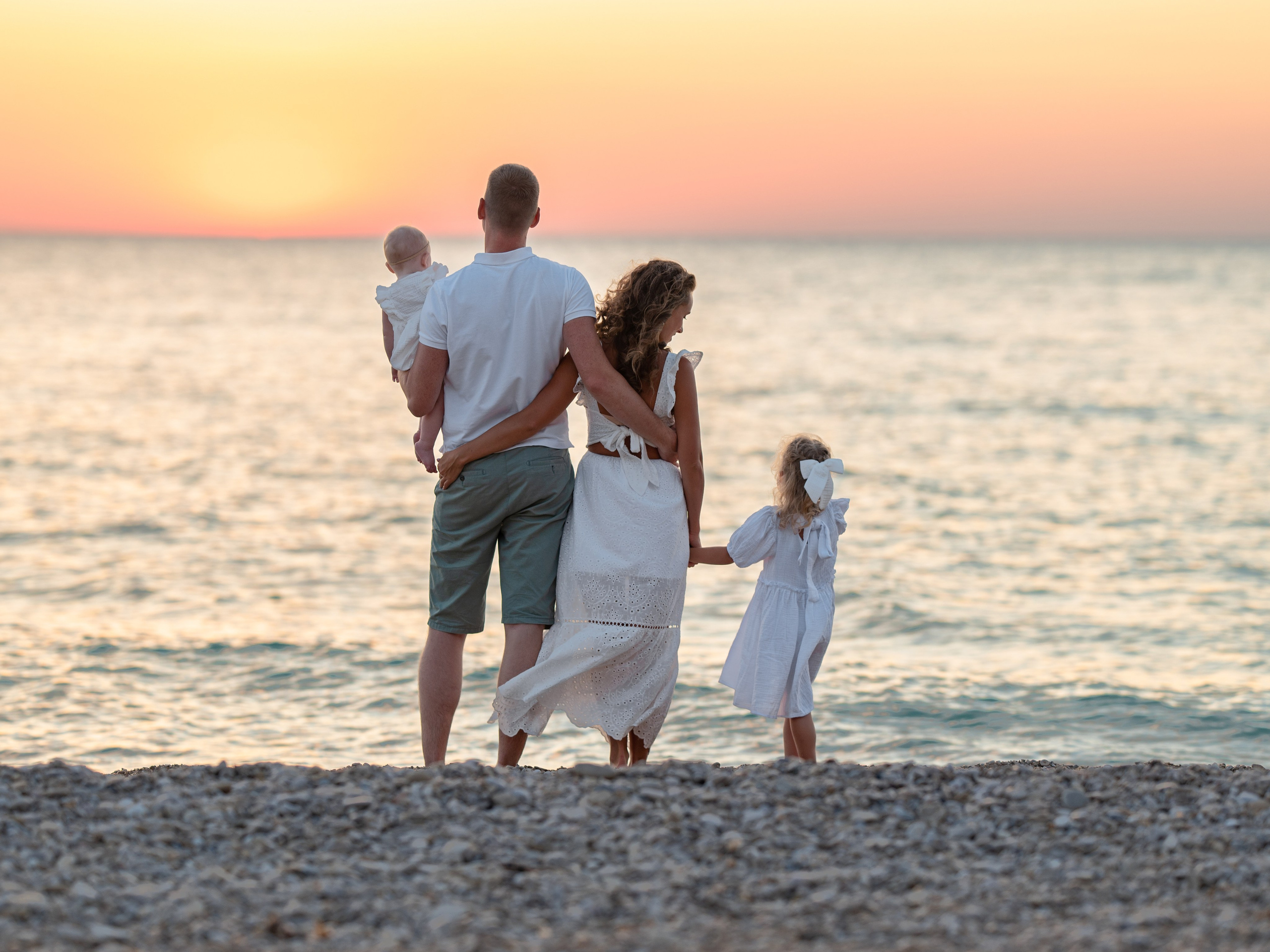 Фотосессия на песчаном пляже