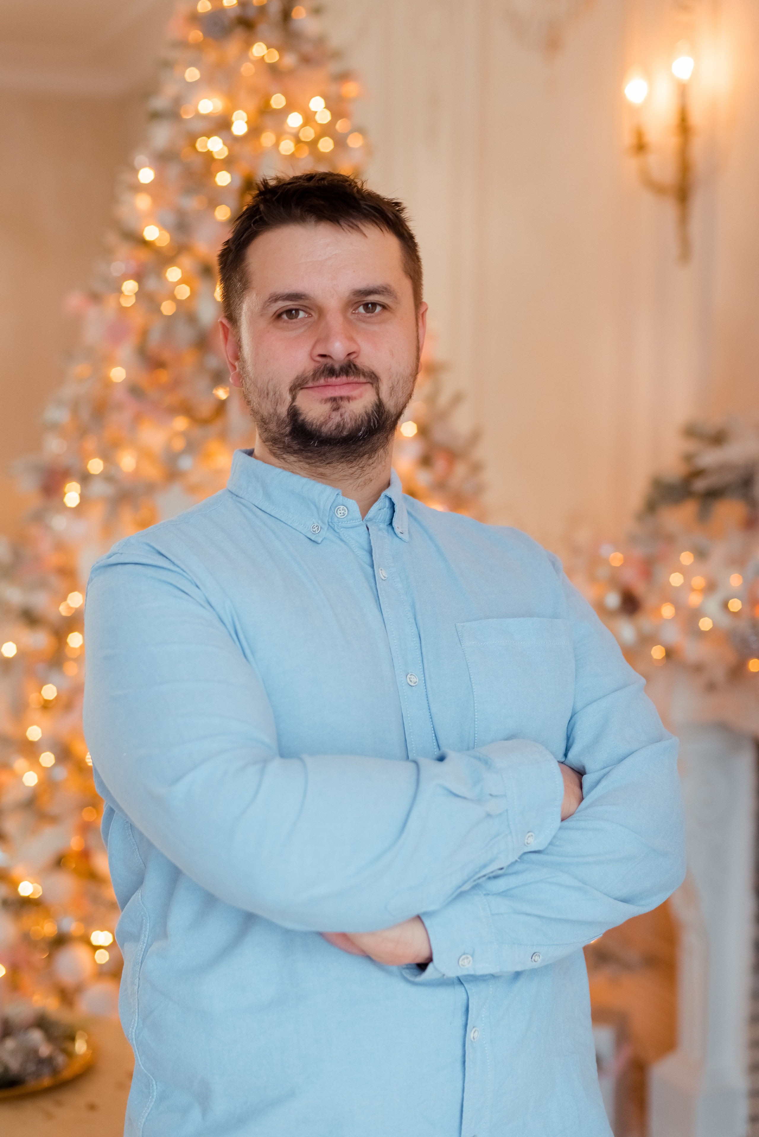 Семейная новогодняя фотосессия. Фотограф Юлия Кондратьева