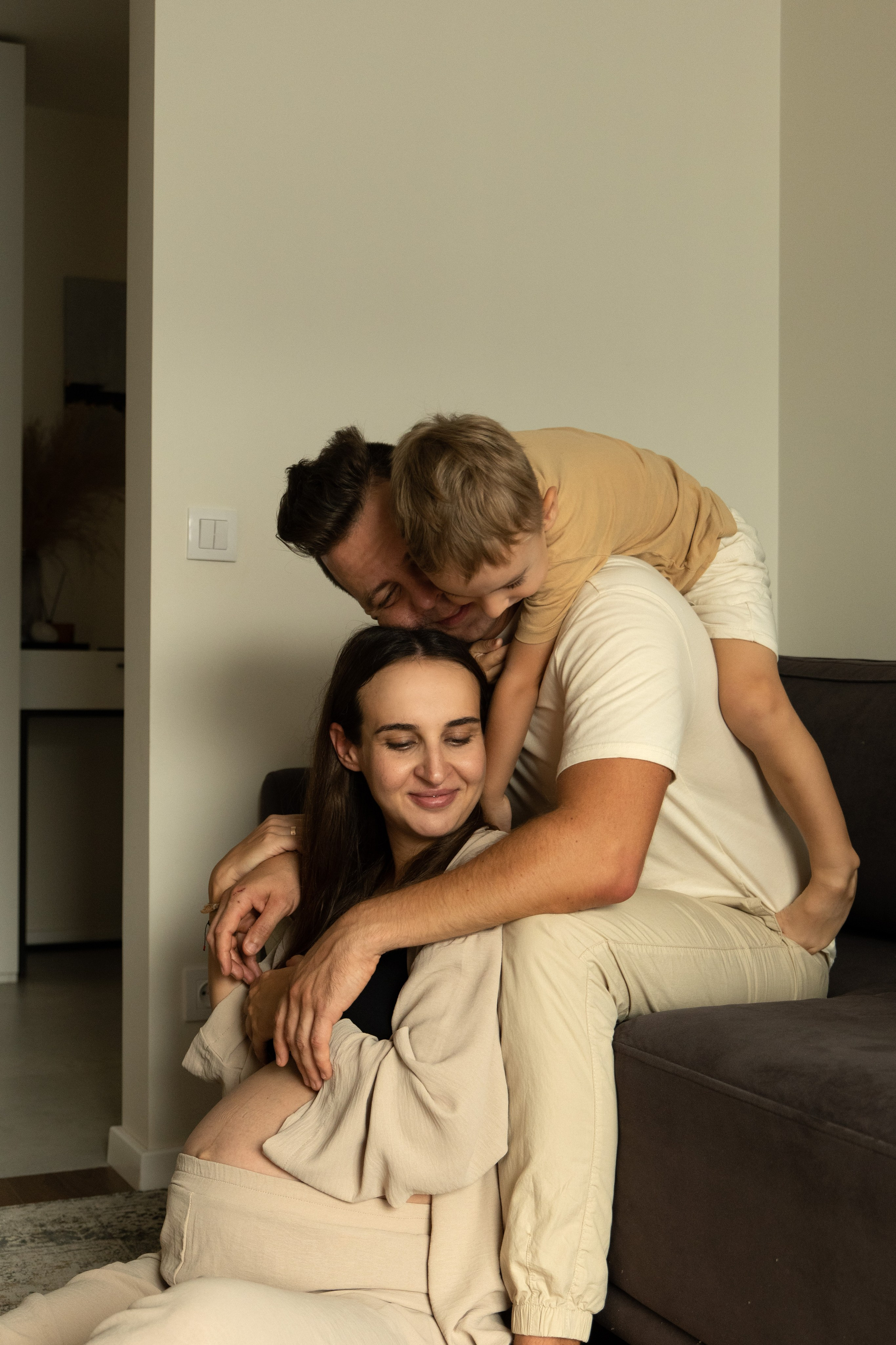 Домашняя фотосессия «В ожидании». Фотограф видеограф Ольга Василевская