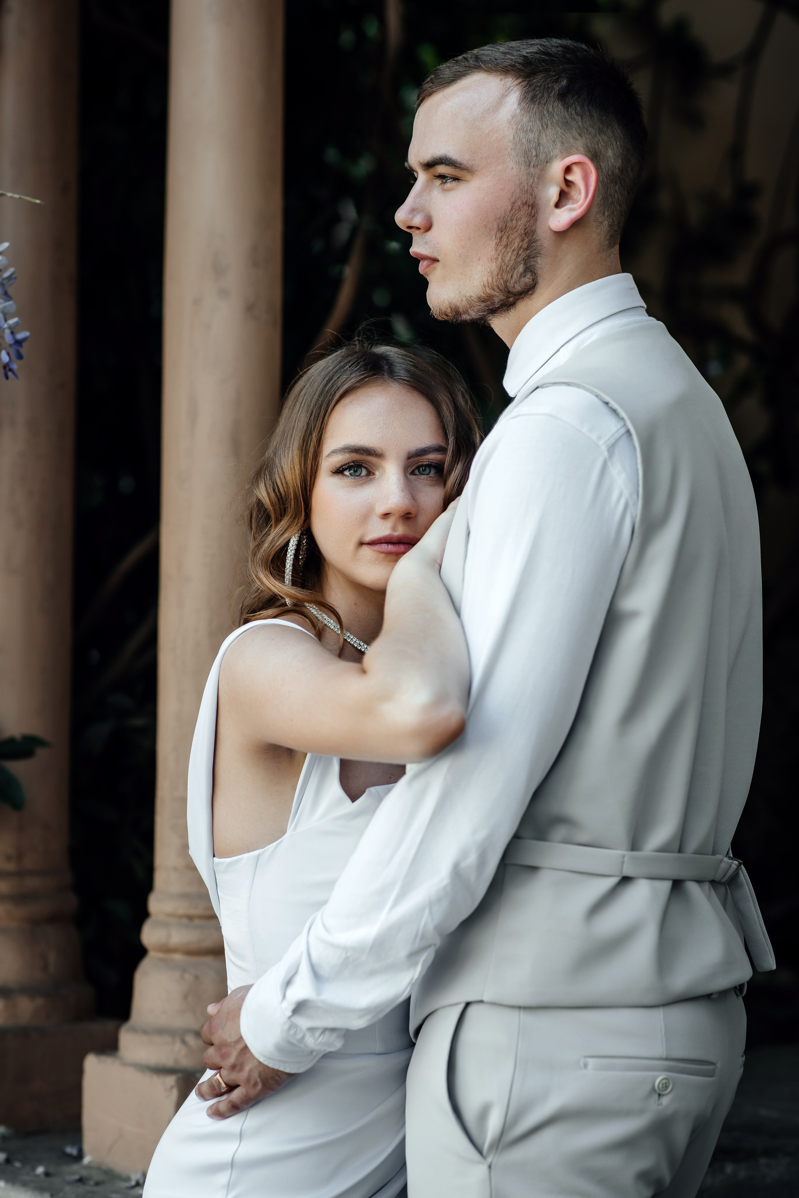 Весенняя Гаспра, Вилла Танго. Анонс свадьбы Максима и Дианы. Свадебный фотограф в Крыму и Севастополе Ольга Баскакова