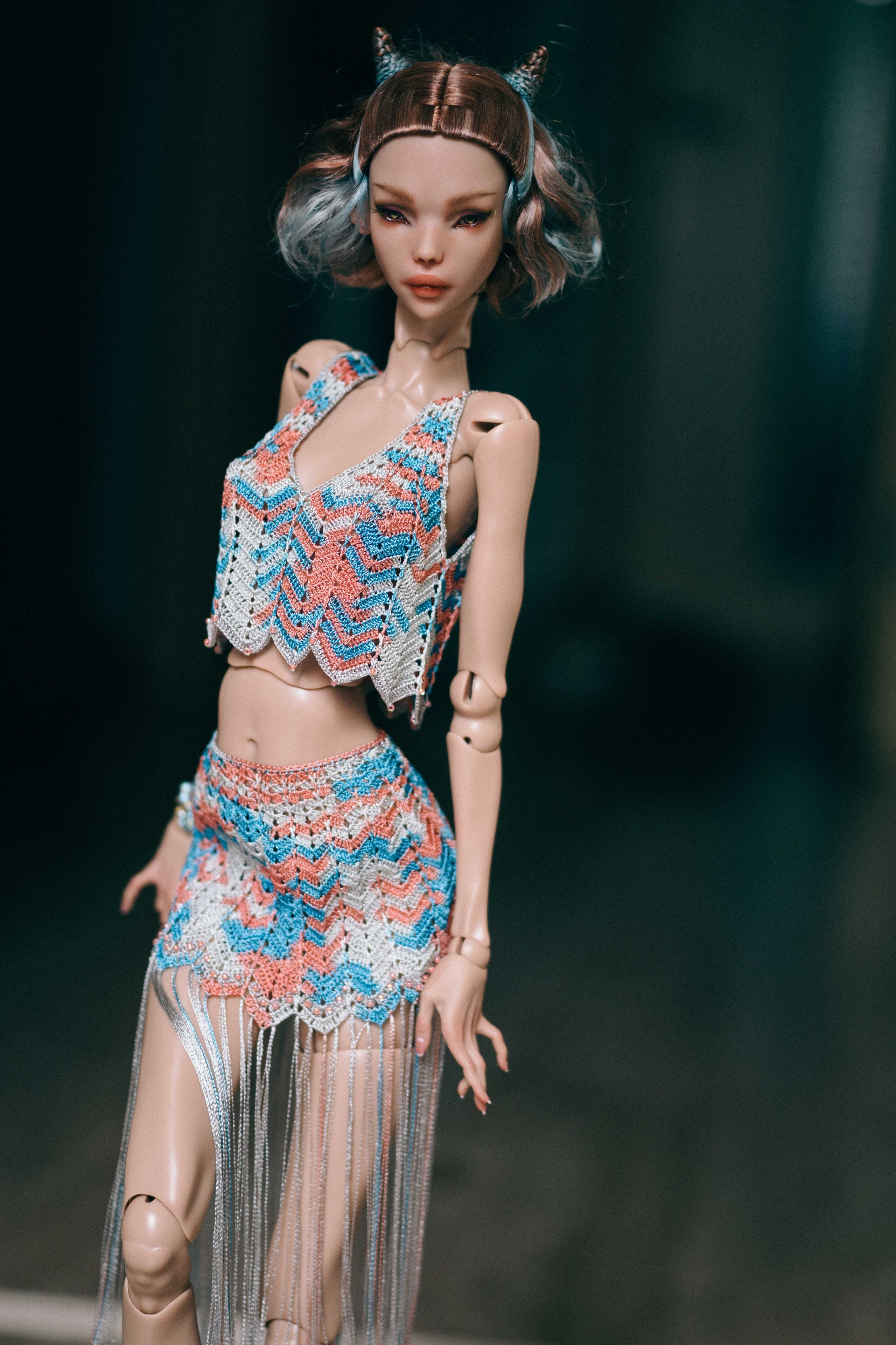 2023 и ранее. Ombra di seta — эксклюзивная одежда ручной работы для авторских кукол