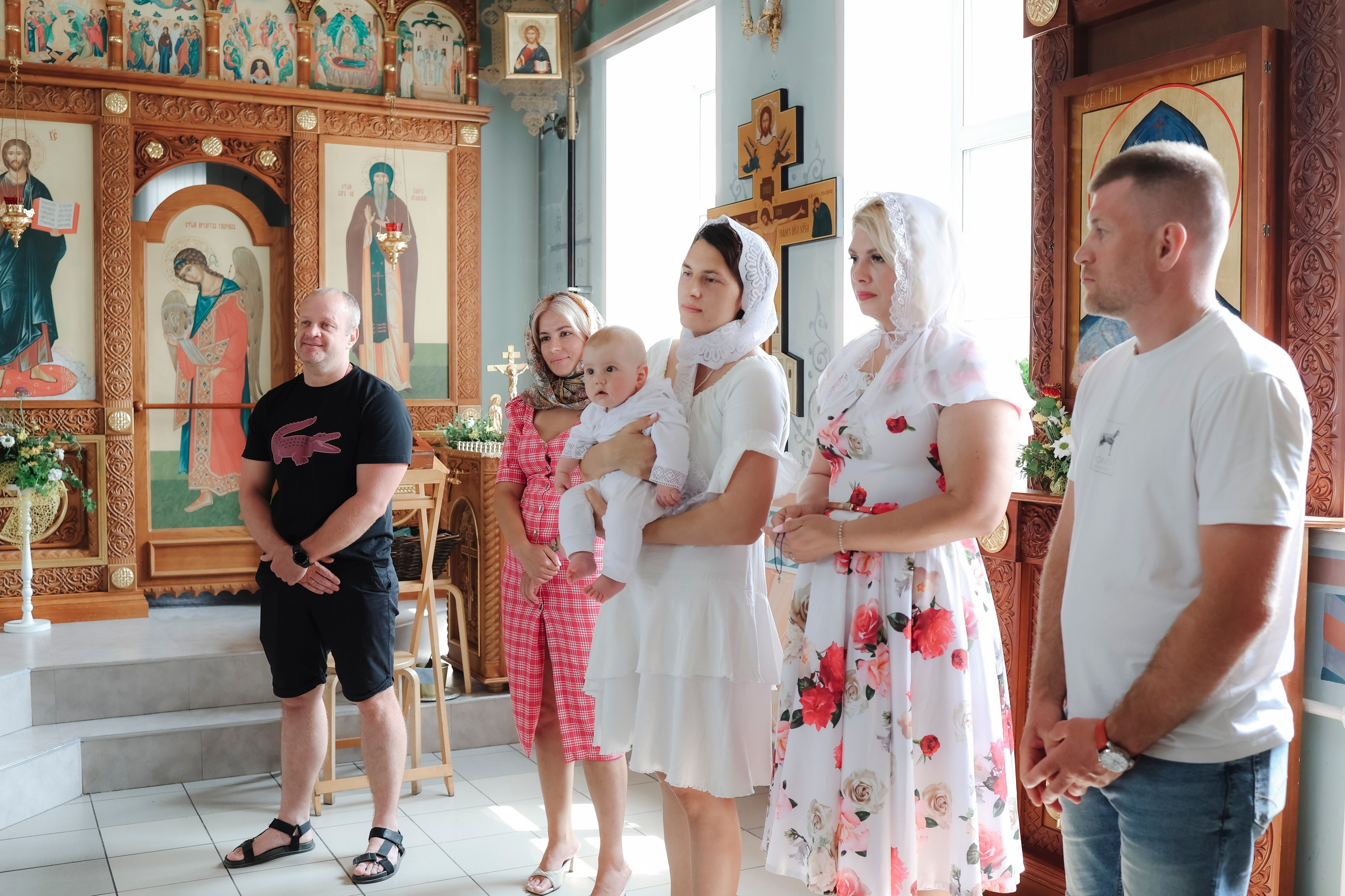 Крещение Гордея. Фотограф Новосибирск