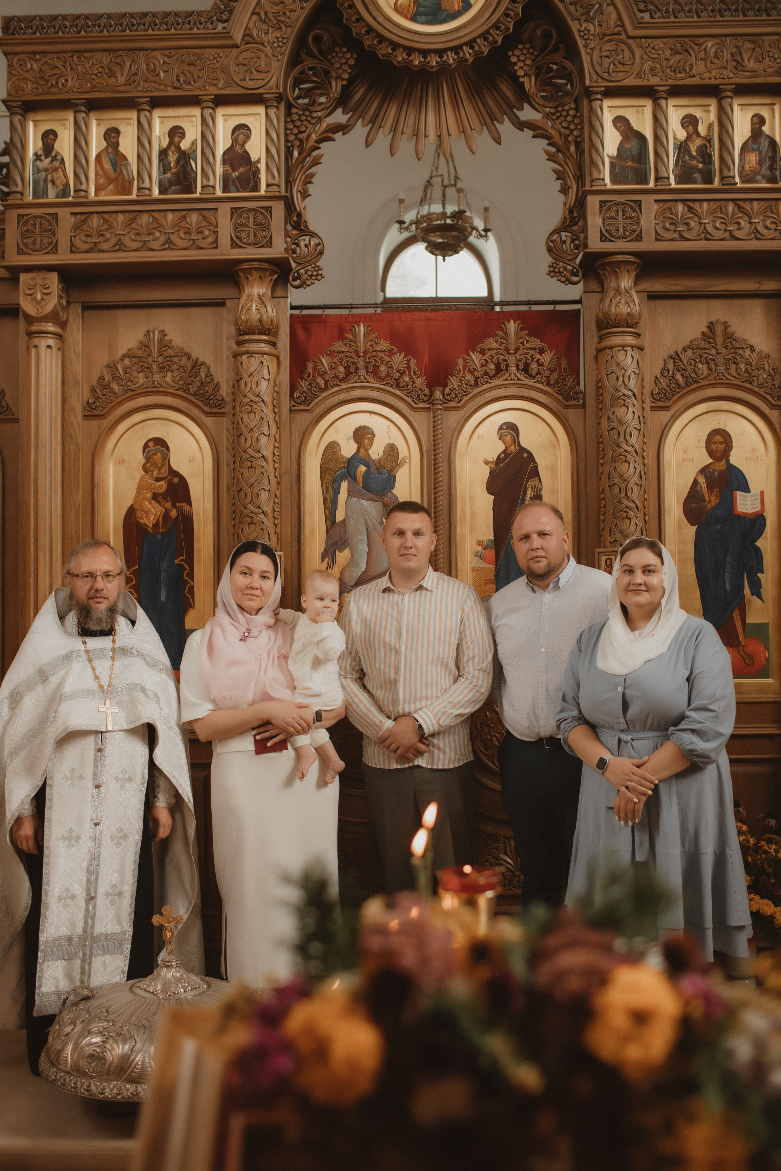 Крещение Евгении. Семейный фотограф в Челябинске Ксения Зубкова