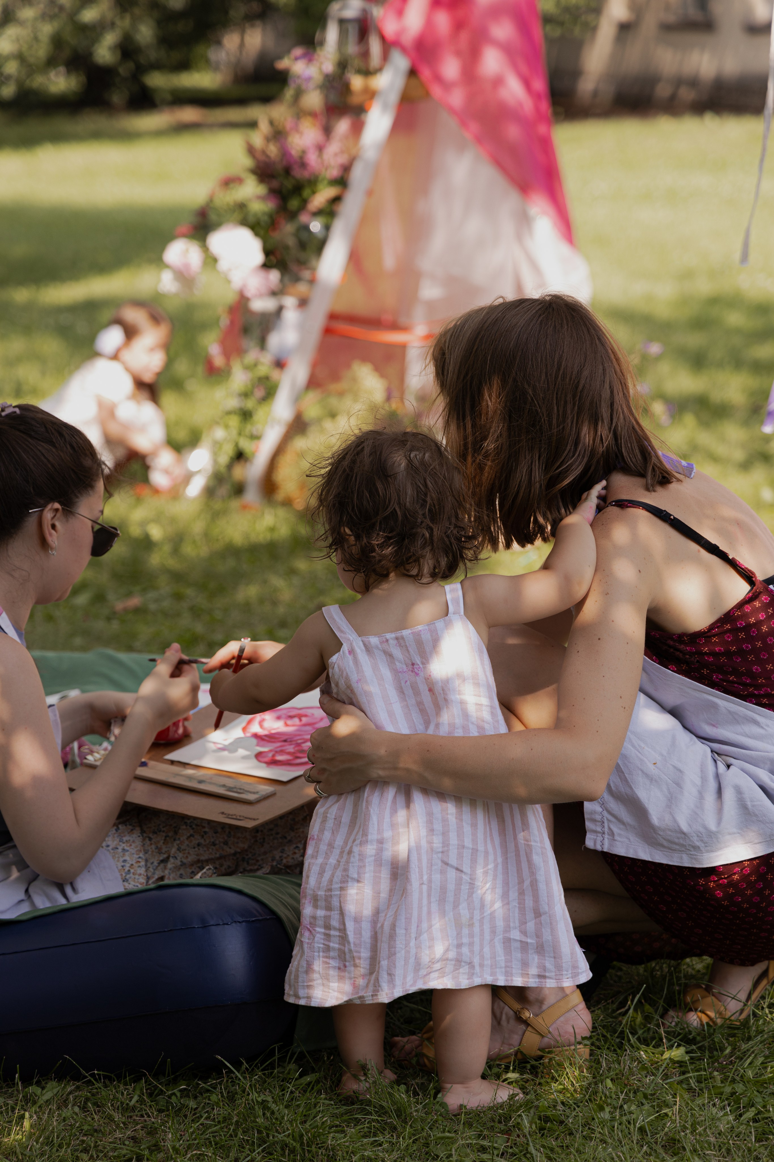 МК Пион (пикник в парке). Анастасия Ракчеева Художник
