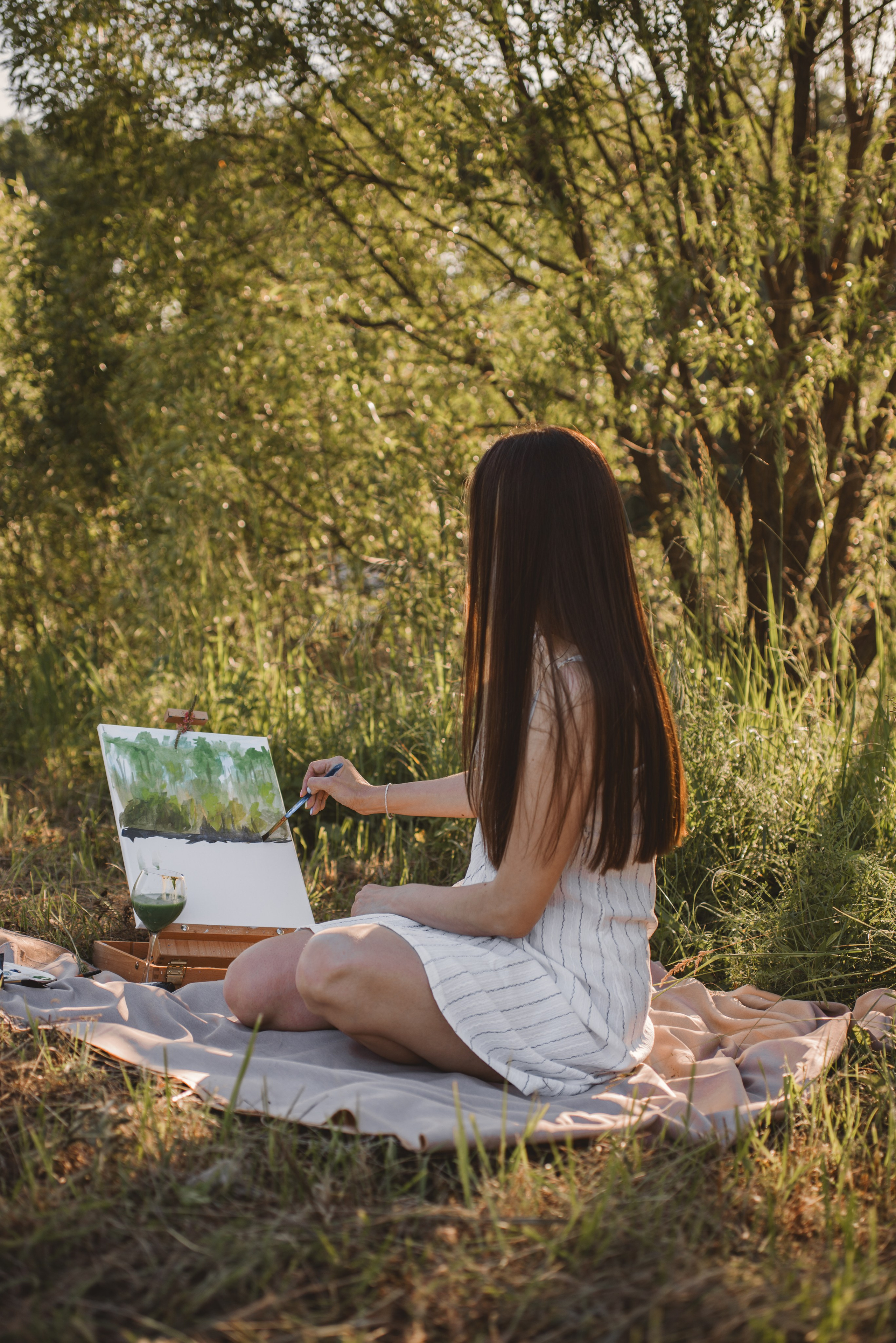 Виктория художник. Фотограф Людмила Белова