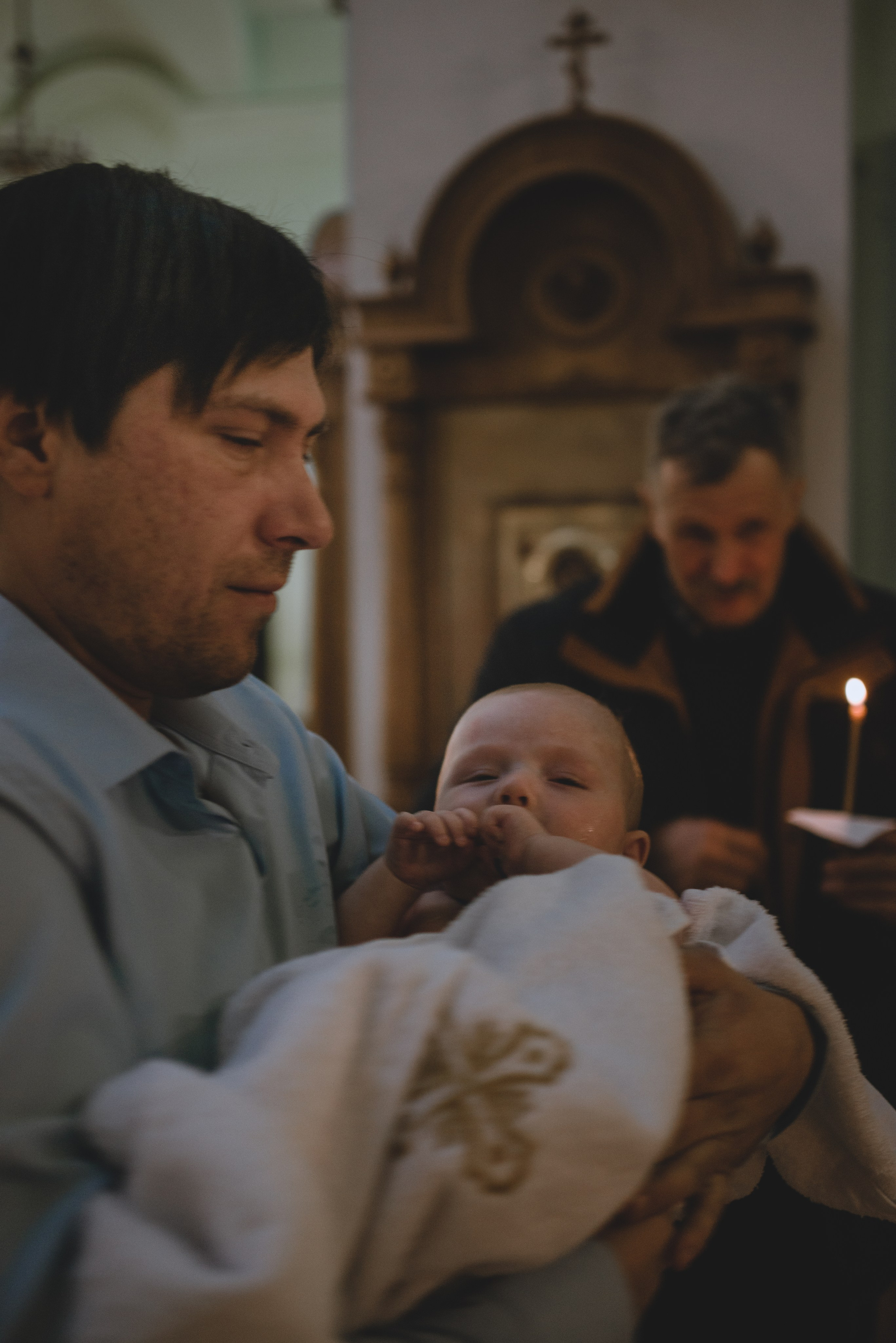 Крещение Константина. Фотограф Людмила Белова