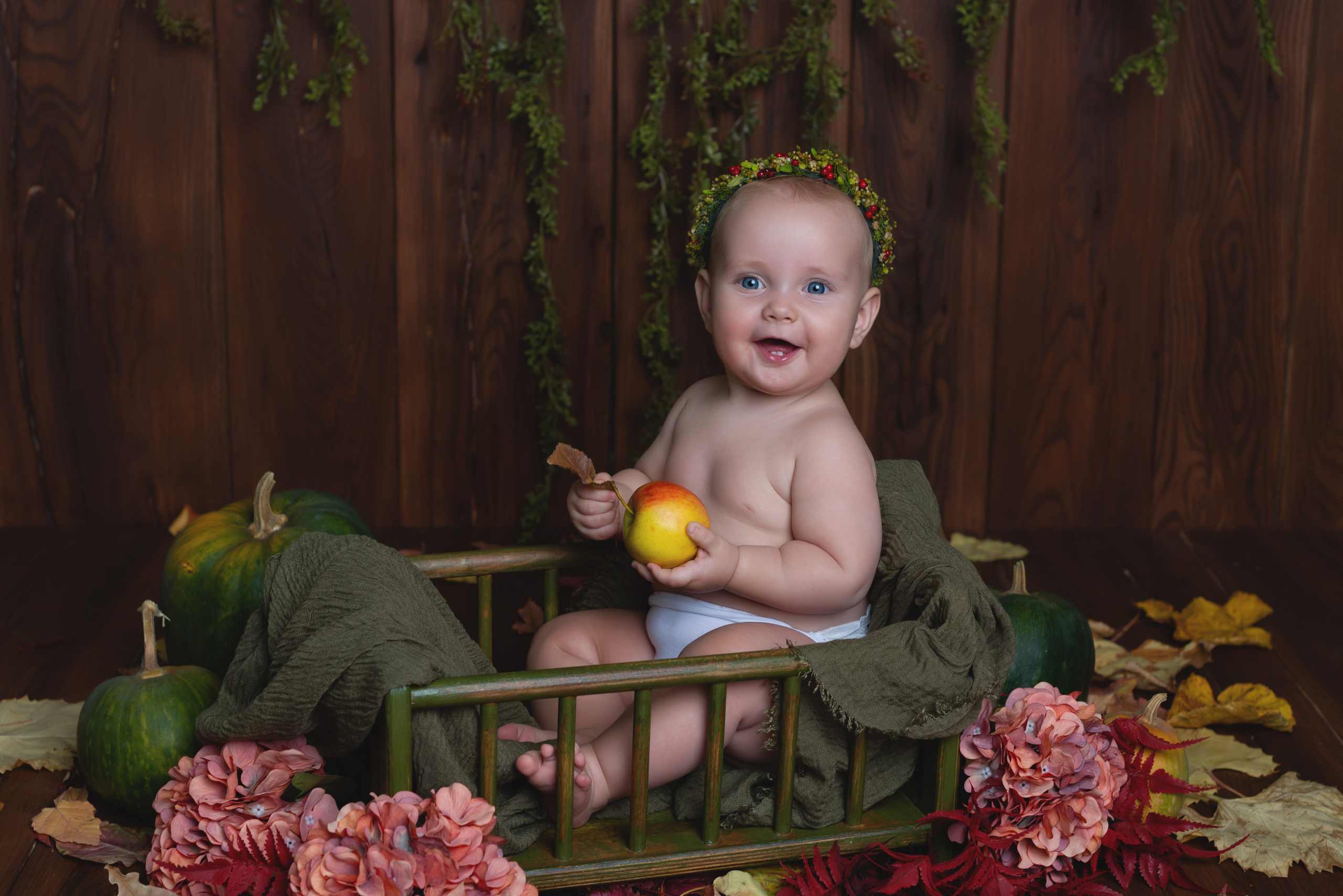 Ксюшенька 8 месяцев. Детский фотограф в Санкт-Петербурге Татьяна Карпенко