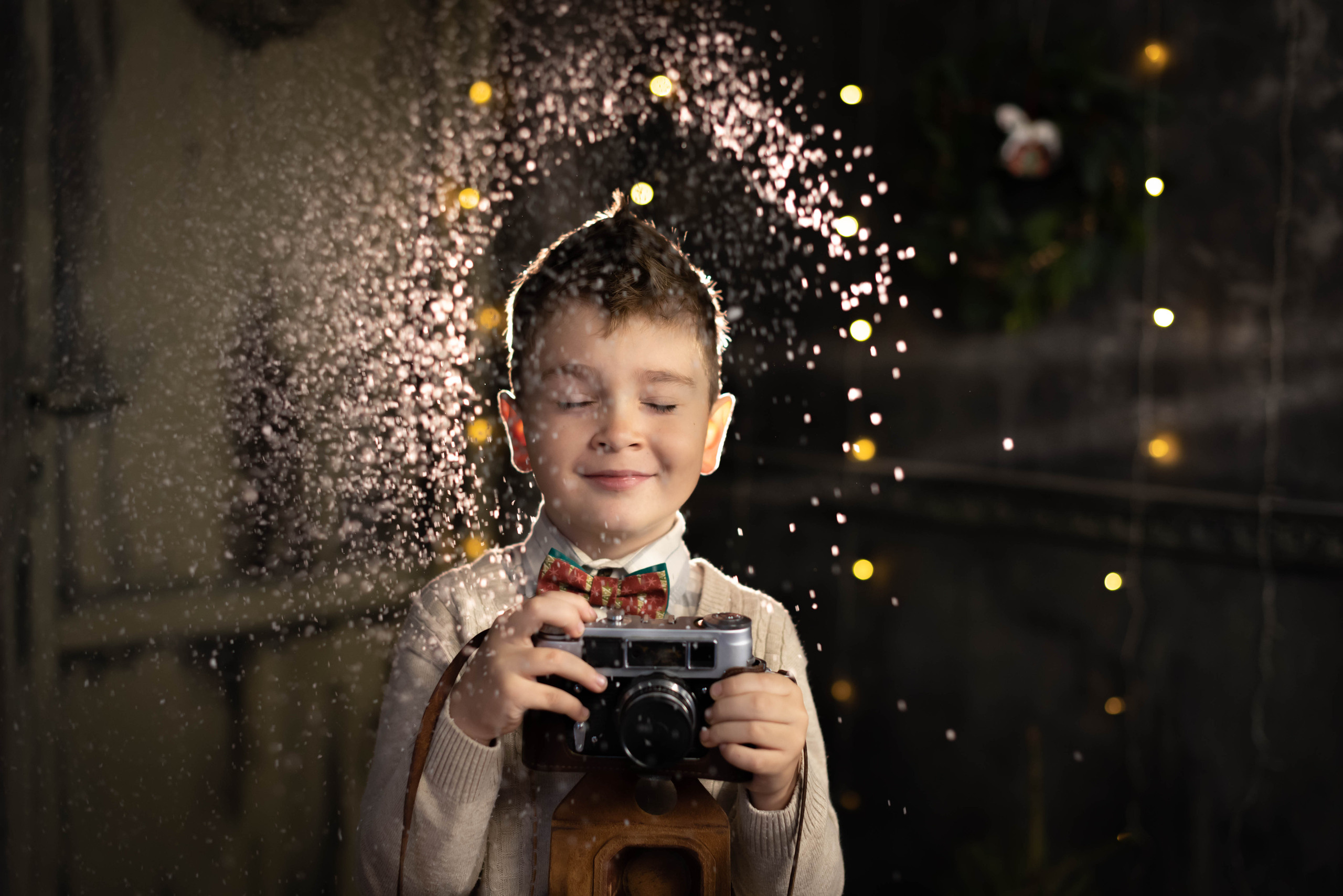 Детский новогодний фотопроект «Новогодний портрет». Детский фотограф в Санкт-Петербурге Татьяна Карпенко