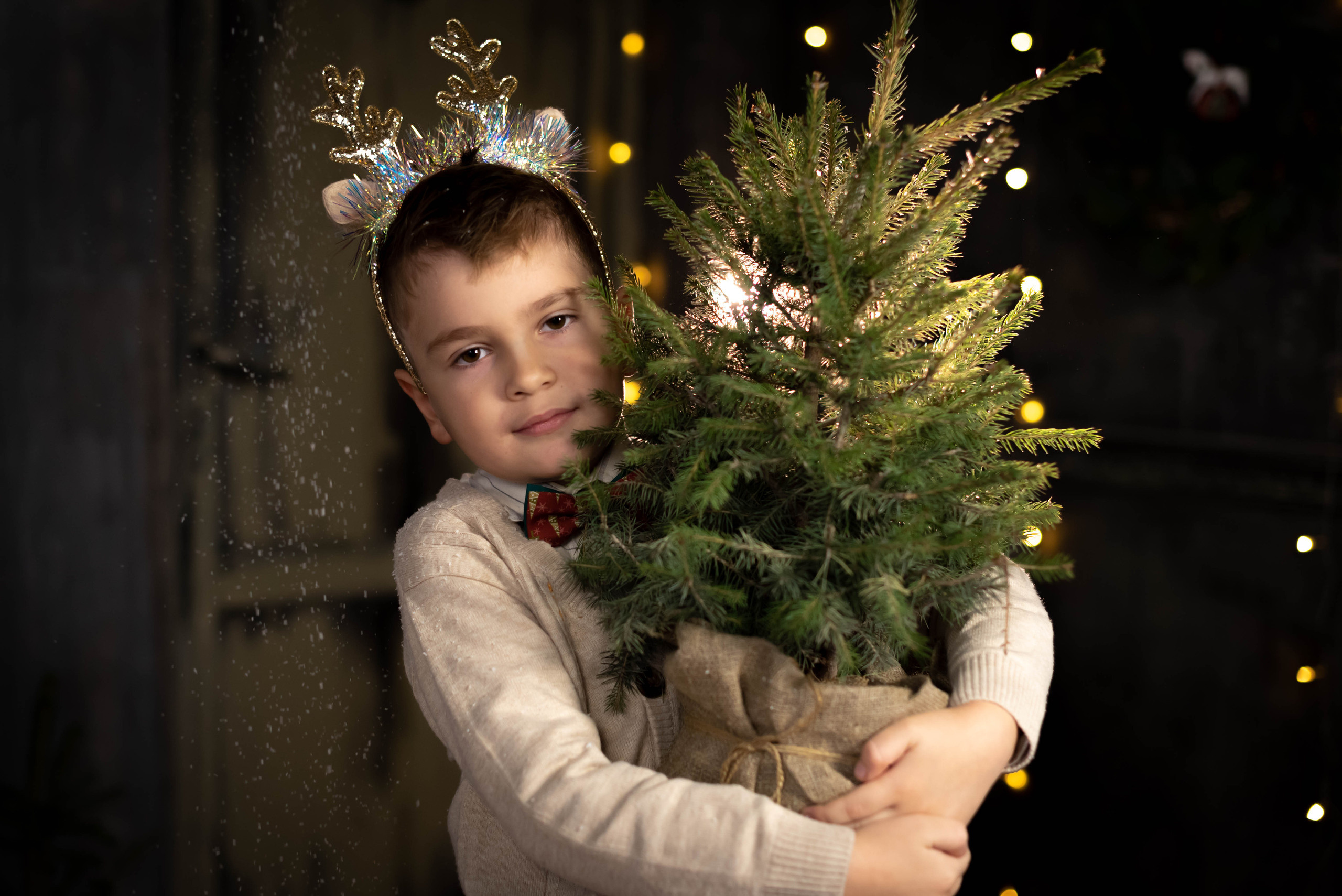 Детский новогодний фотопроект «Новогодний портрет». Детский фотограф в Санкт-Петербурге Татьяна Карпенко