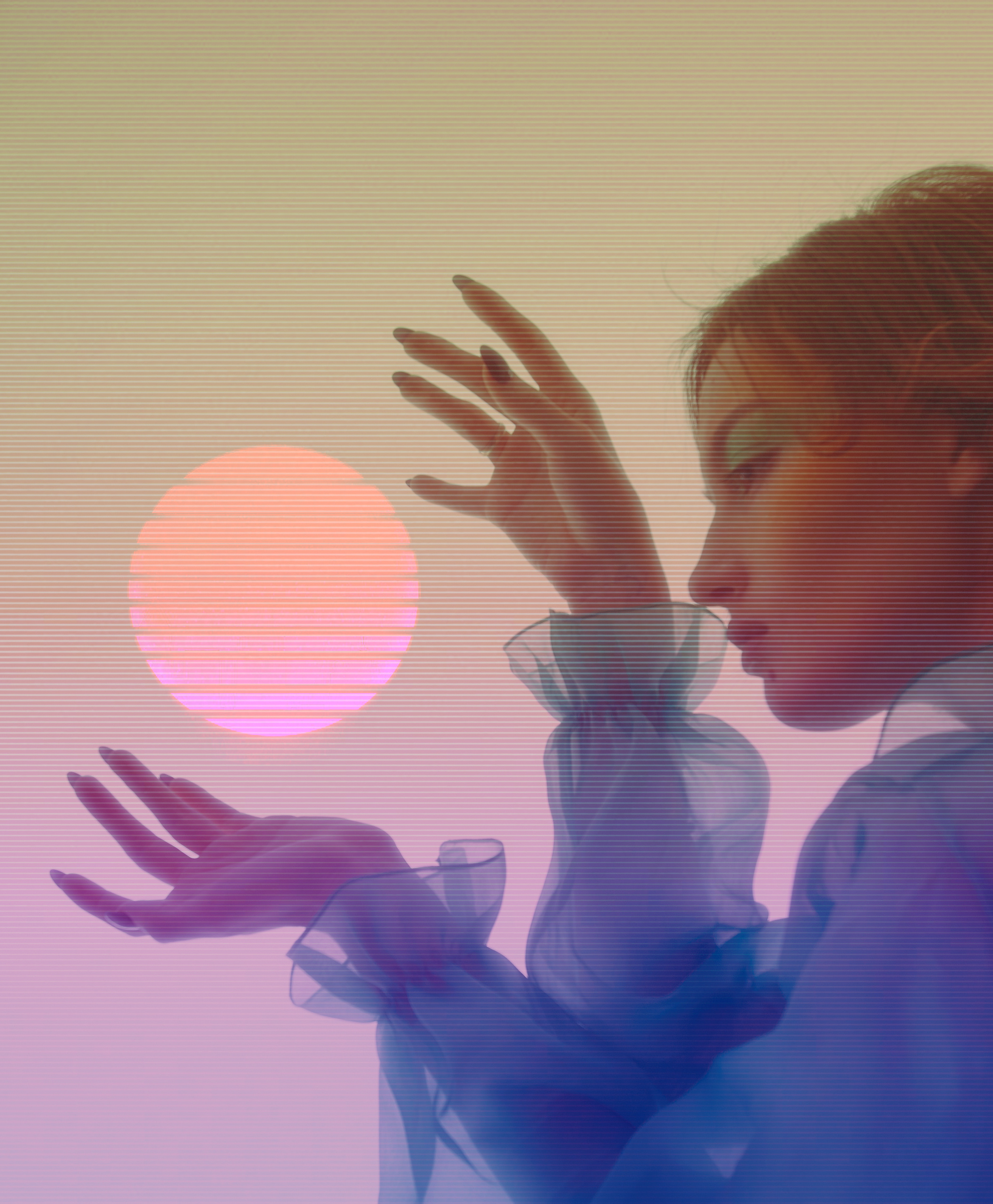 Vaporwave. Фотограф Анастасия Федорова  Санкт-Петербург