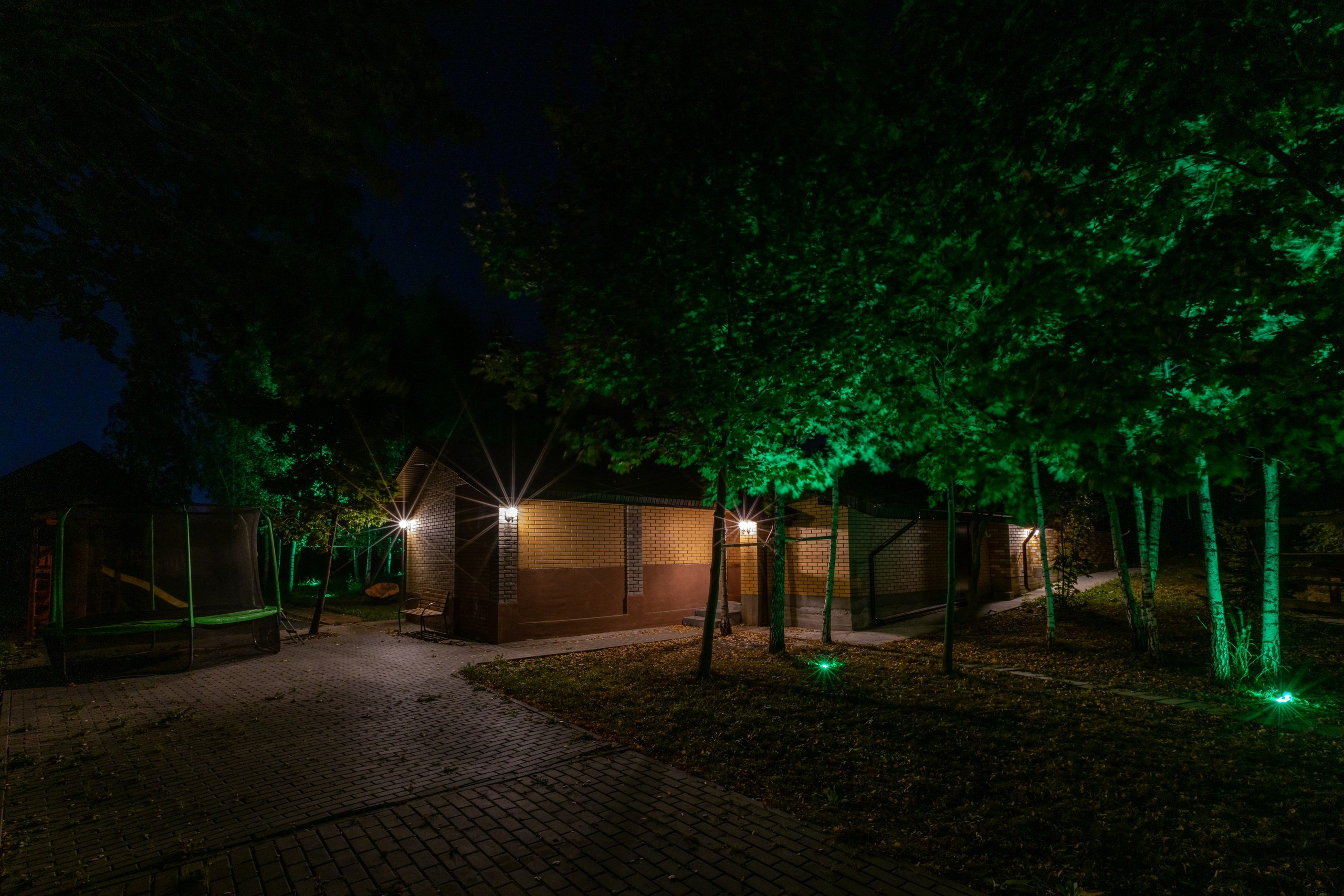 Большая Тросна вечером и новый бассейный комплекс. Фотограф в Туле Крупский АнДРей. Фотостудия «КАДР71» в Туле