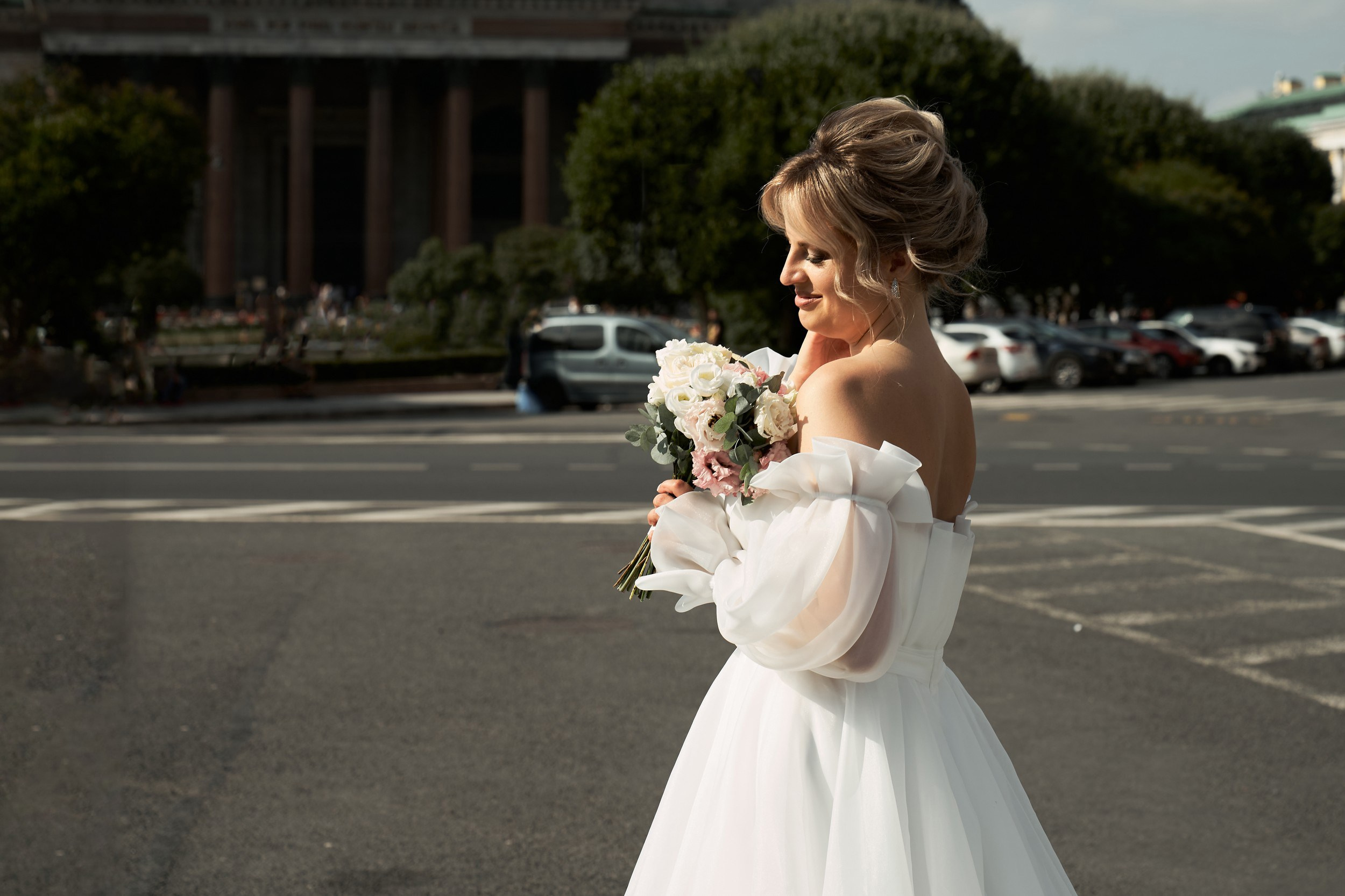 Свадебная фотосессия Арины и Артура в Санкт-Петербурге. Свадебный фотограф Евгений Олейников в Воронеже