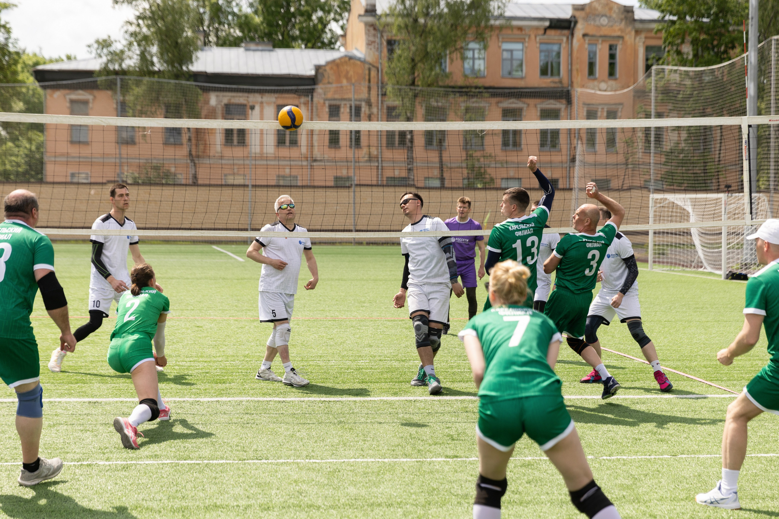 Летняя спартакиада «Росссети». Снимаю съемки