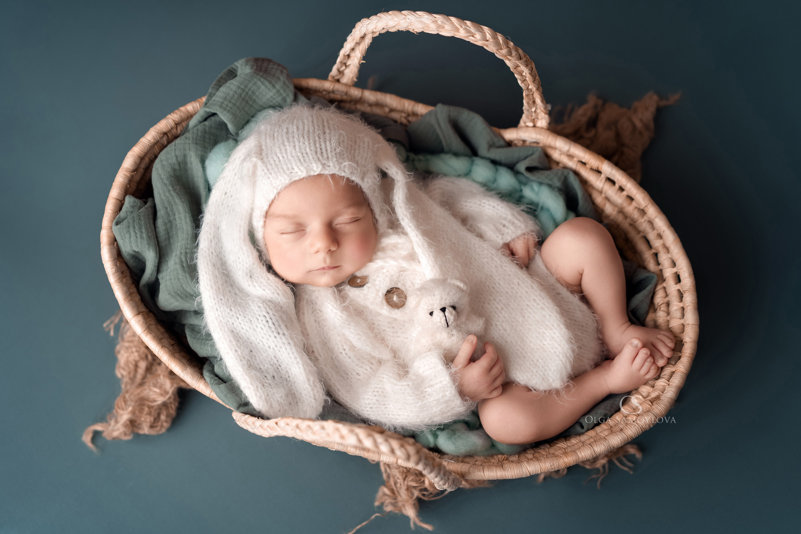 Классика newborn. Фотограф новорожденных в Ялте