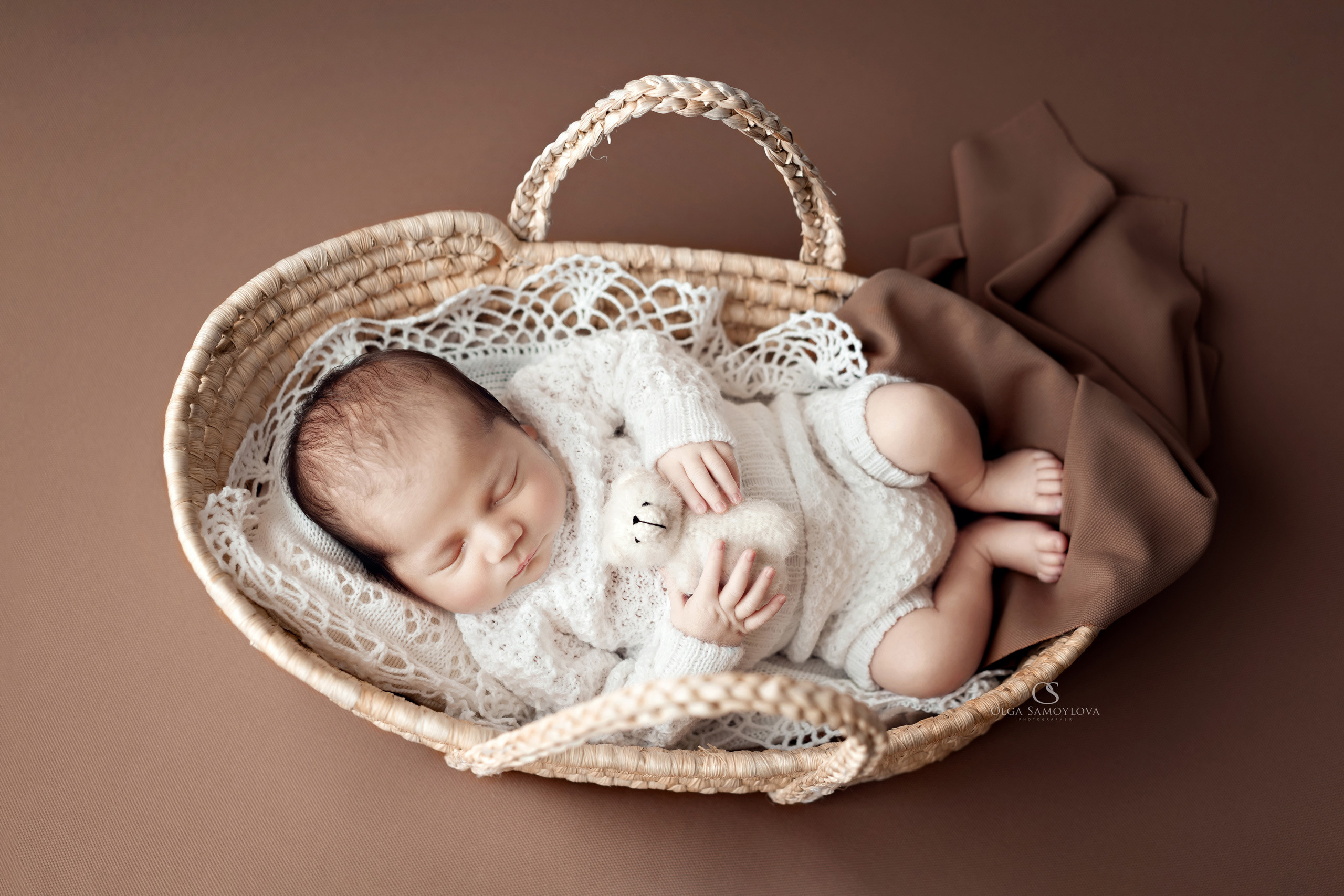 Классика newborn. Фотограф новорожденных в Ялте