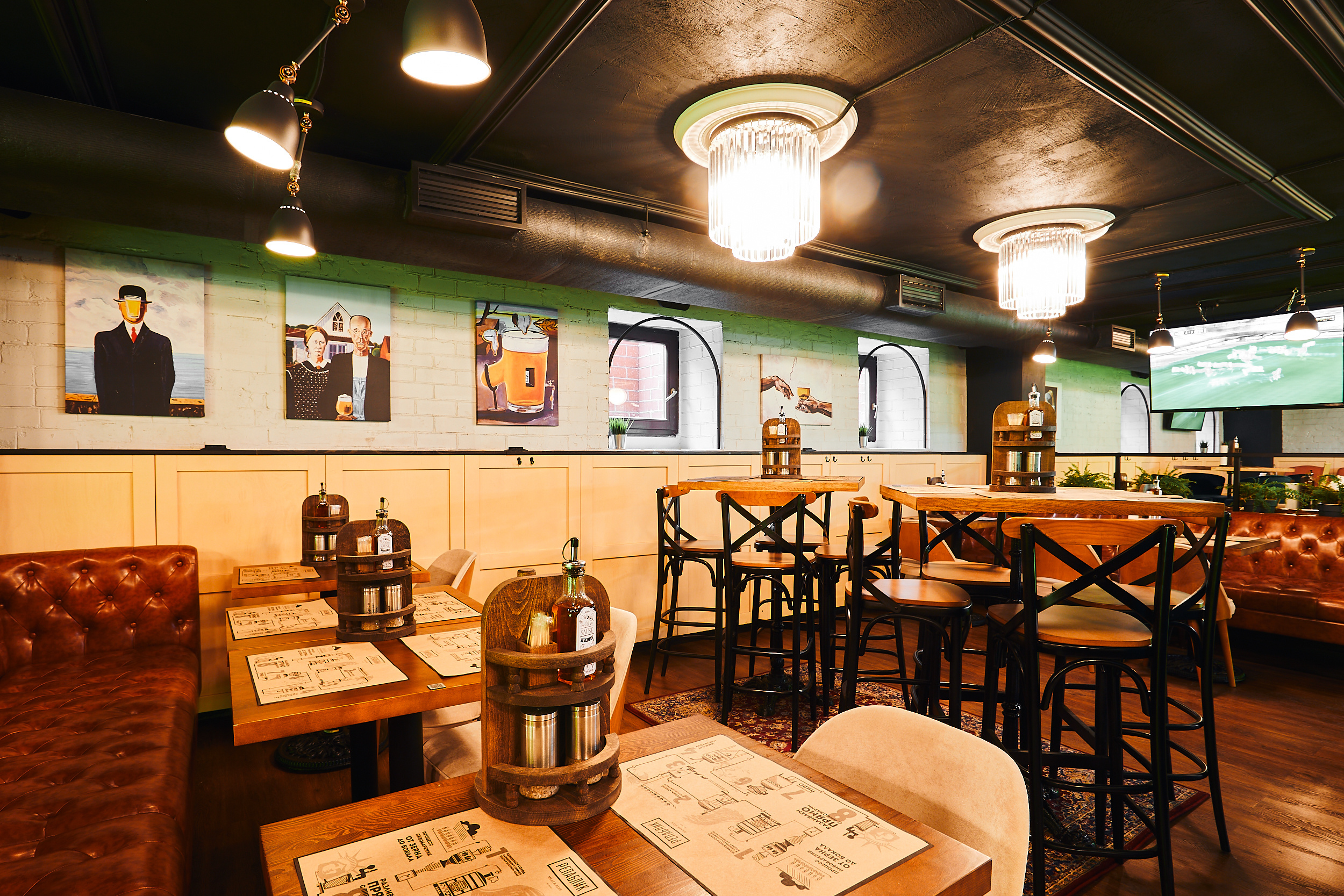 Репаблик. Бар/Ресторан. Бизнес портрет Аэросъемка Интерьерная съемка Тюмень