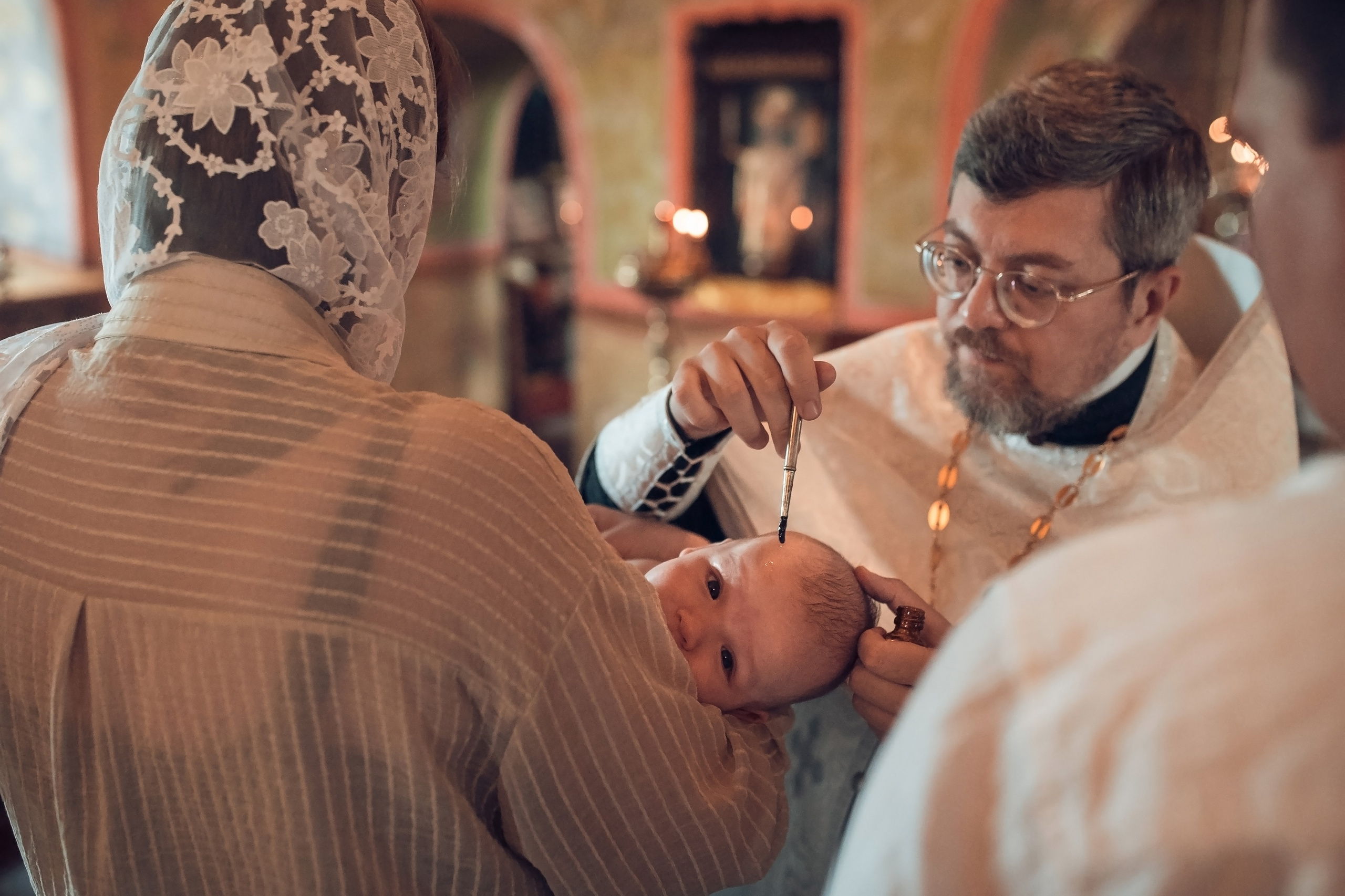 Таинство Крещения Спасо-Преображенский храм. Семейный фотограф Олеся Батурина Рязань