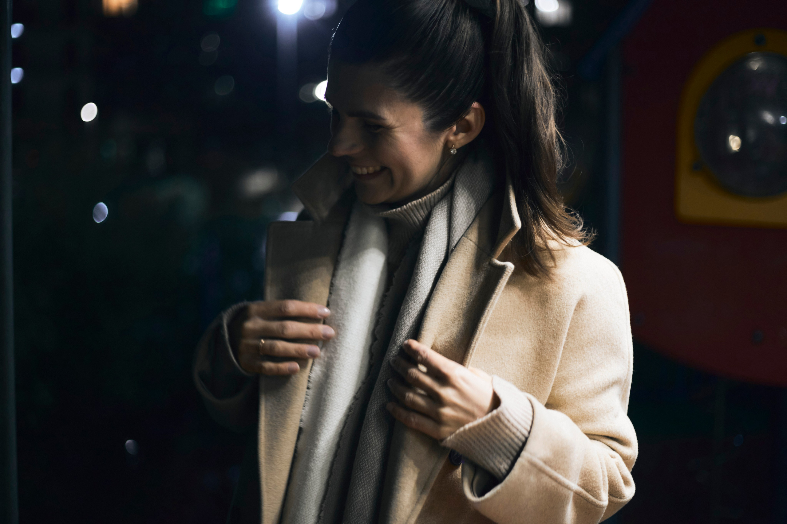 Прогулочная фотосессия в ЖК Сколковский. Анна Потявина. Фотограф Москва