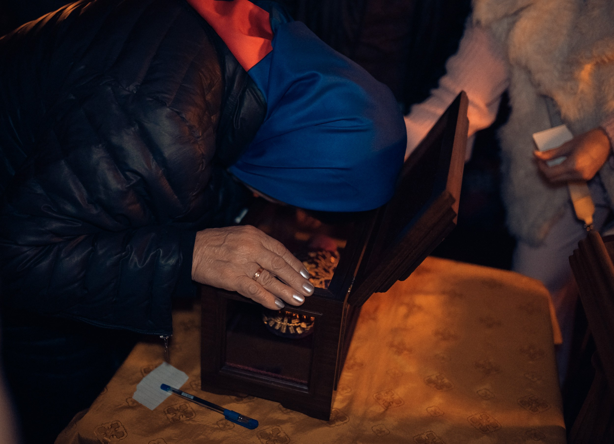 Ночная Божественная Литургия в день памяти Свт.Спиридона Тримифунтского, Севастополь. Церковный фотограф Севастополь