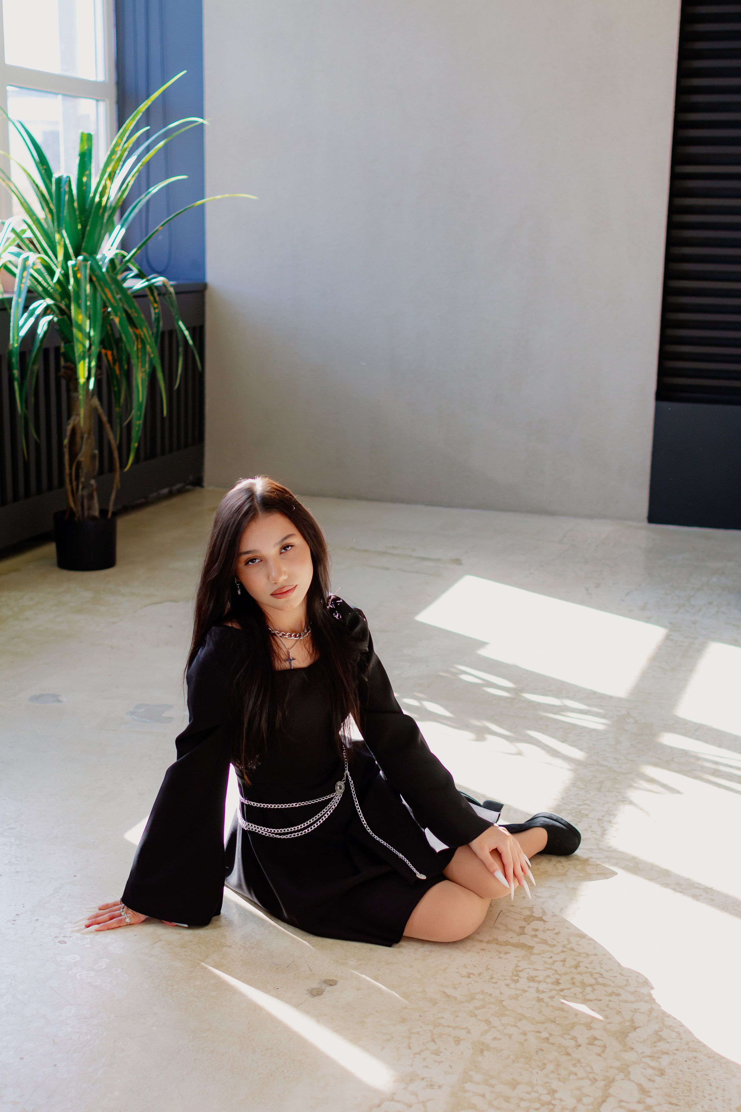 Эля и Лиза. Сёстры. Фотосессия в студии, Екатеринбург. Фотограф в Екатеринбурге Пойгина Елена