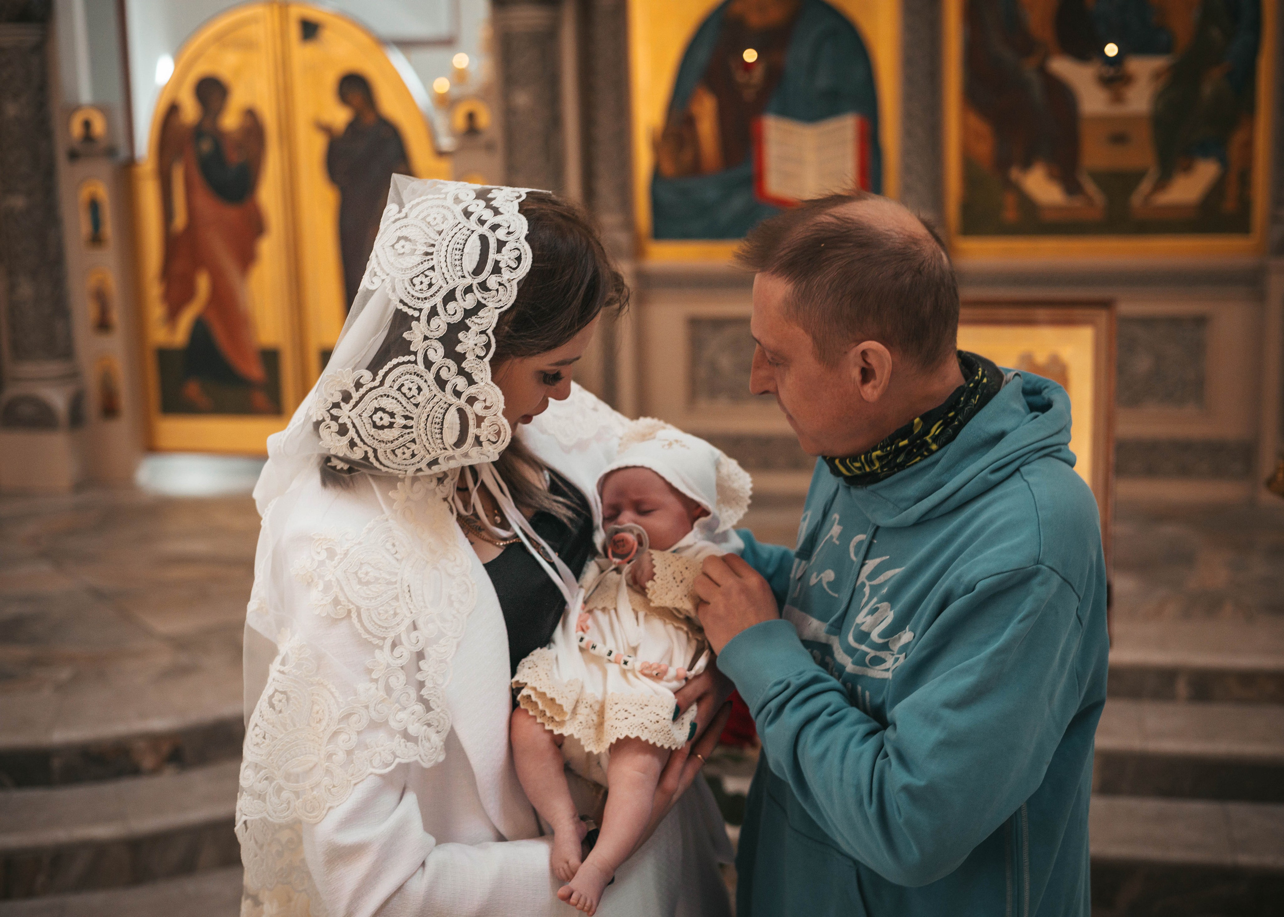 КРЕЩЕНИЕ. Фотосессия новорожденных в Москве и Московской области