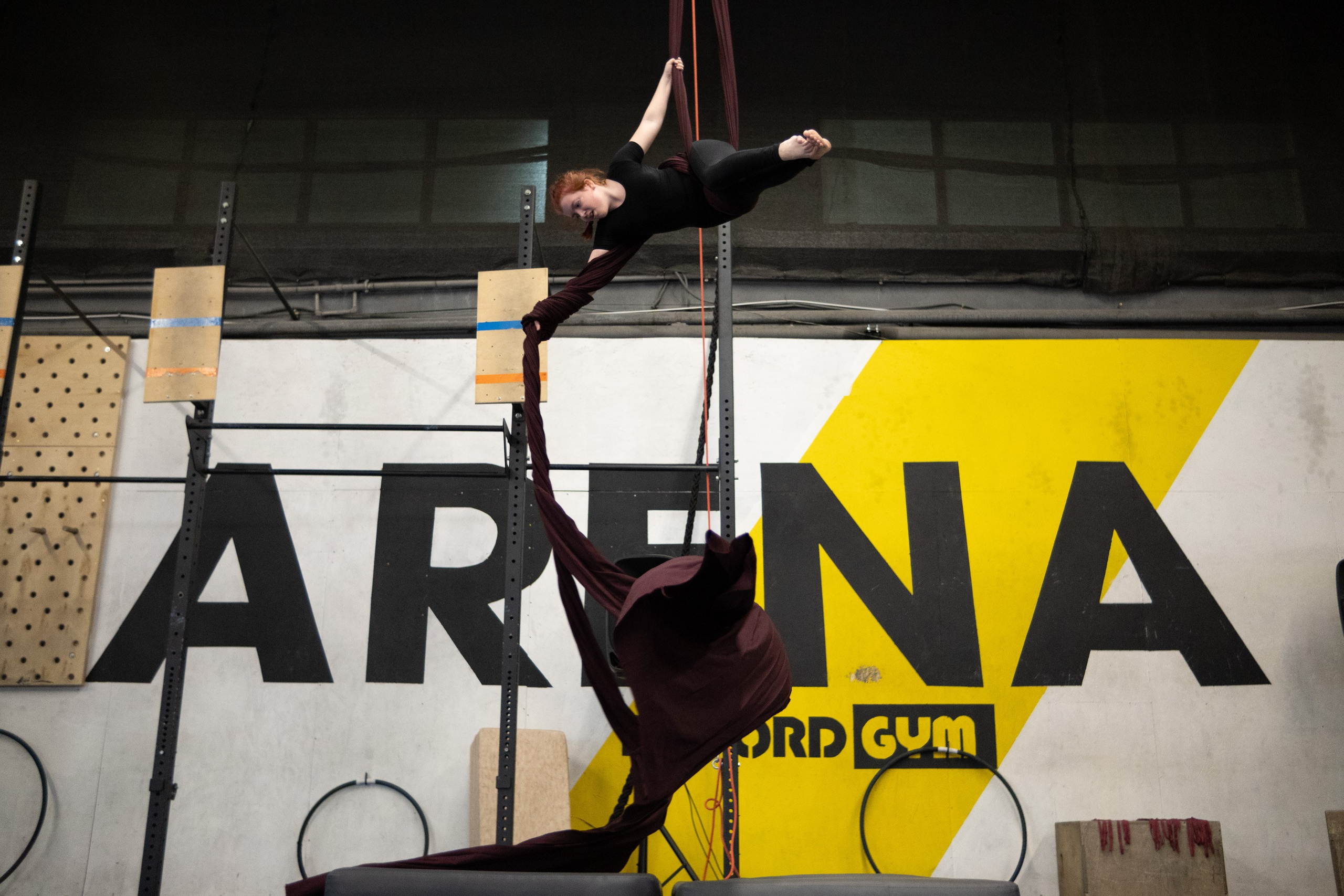 Внутриклубные соревнования по воздушной гимнастике 02.04.23