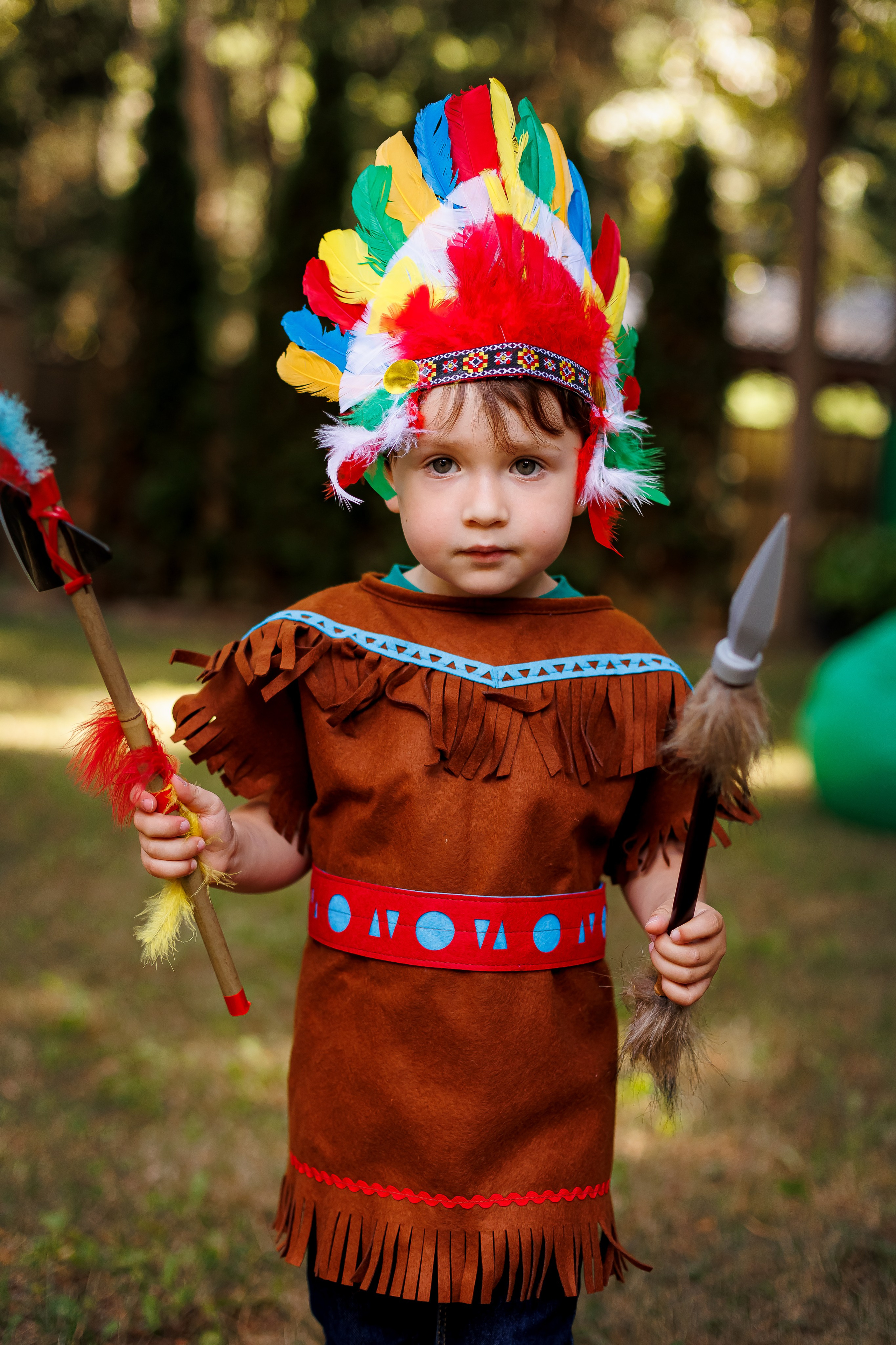 День рождения Леона «Индейцы». Семейный и детский фотограф Комина Елена, Власиха, Одинцово