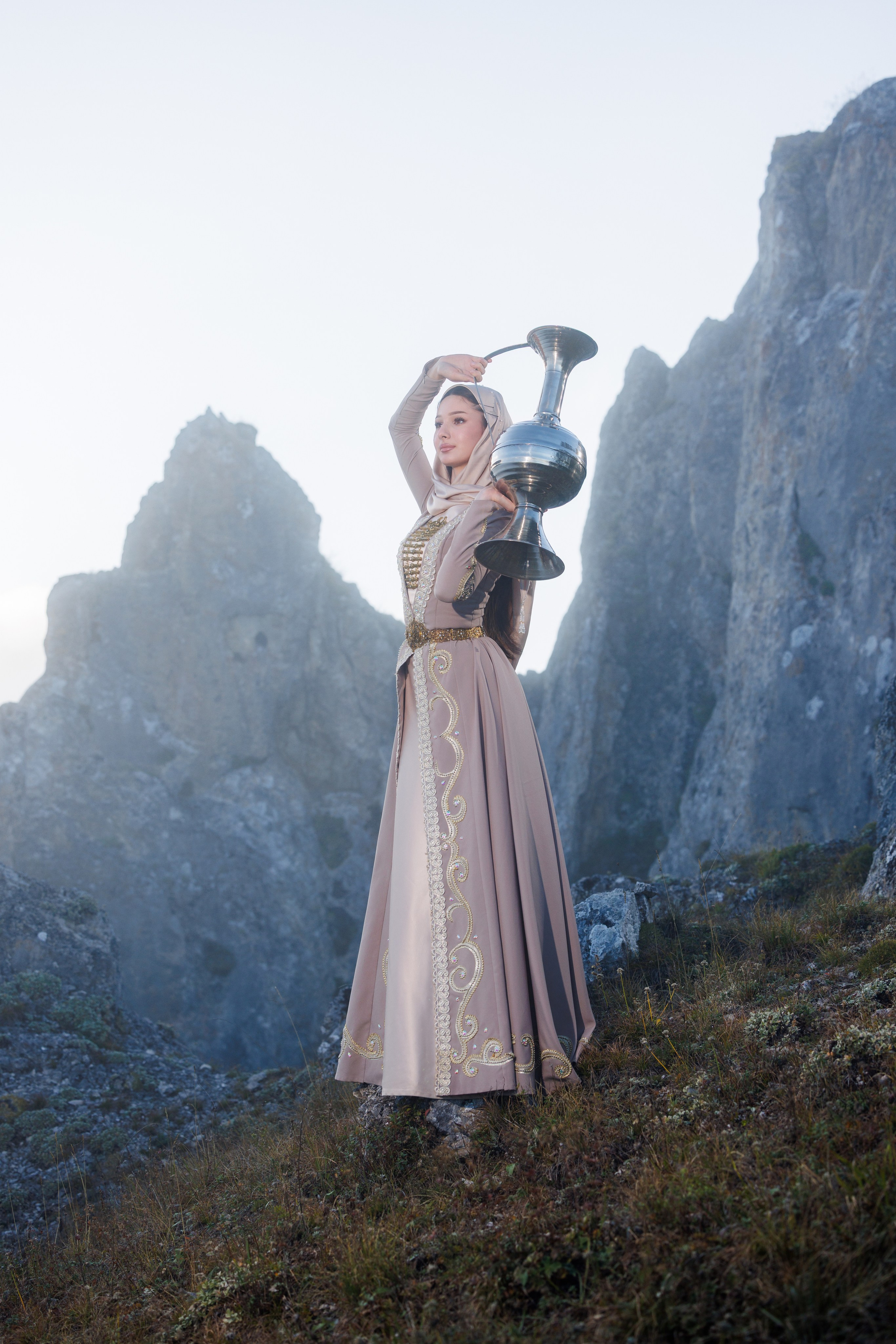 Фотосессия в Галанчоже с Анжелиной Дудаевой. Taysumoff