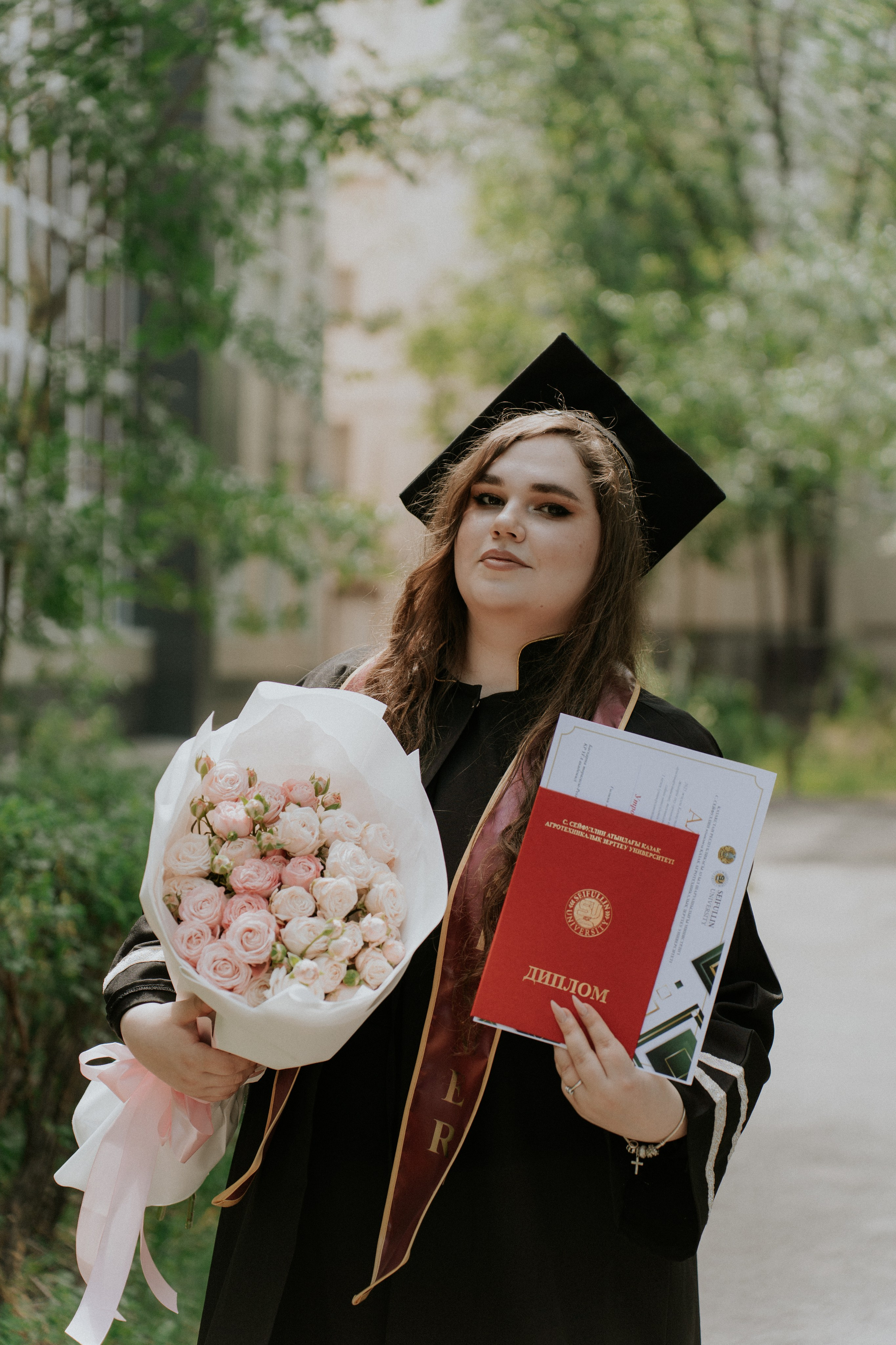 Выпускной Аграрный унивеситет. Крис Богомазова