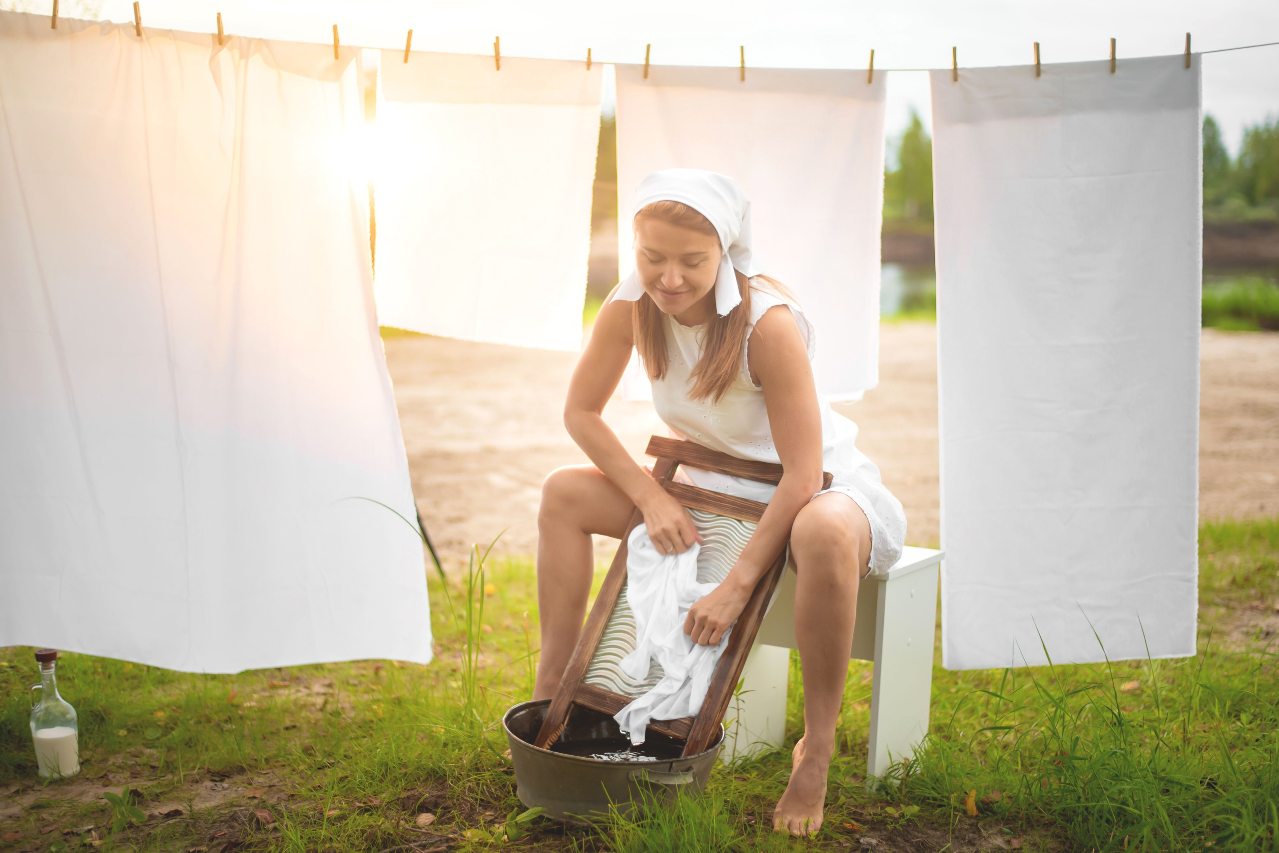 Большая стирка. Фотограф в г. Нижневартовск Александра Гриценко