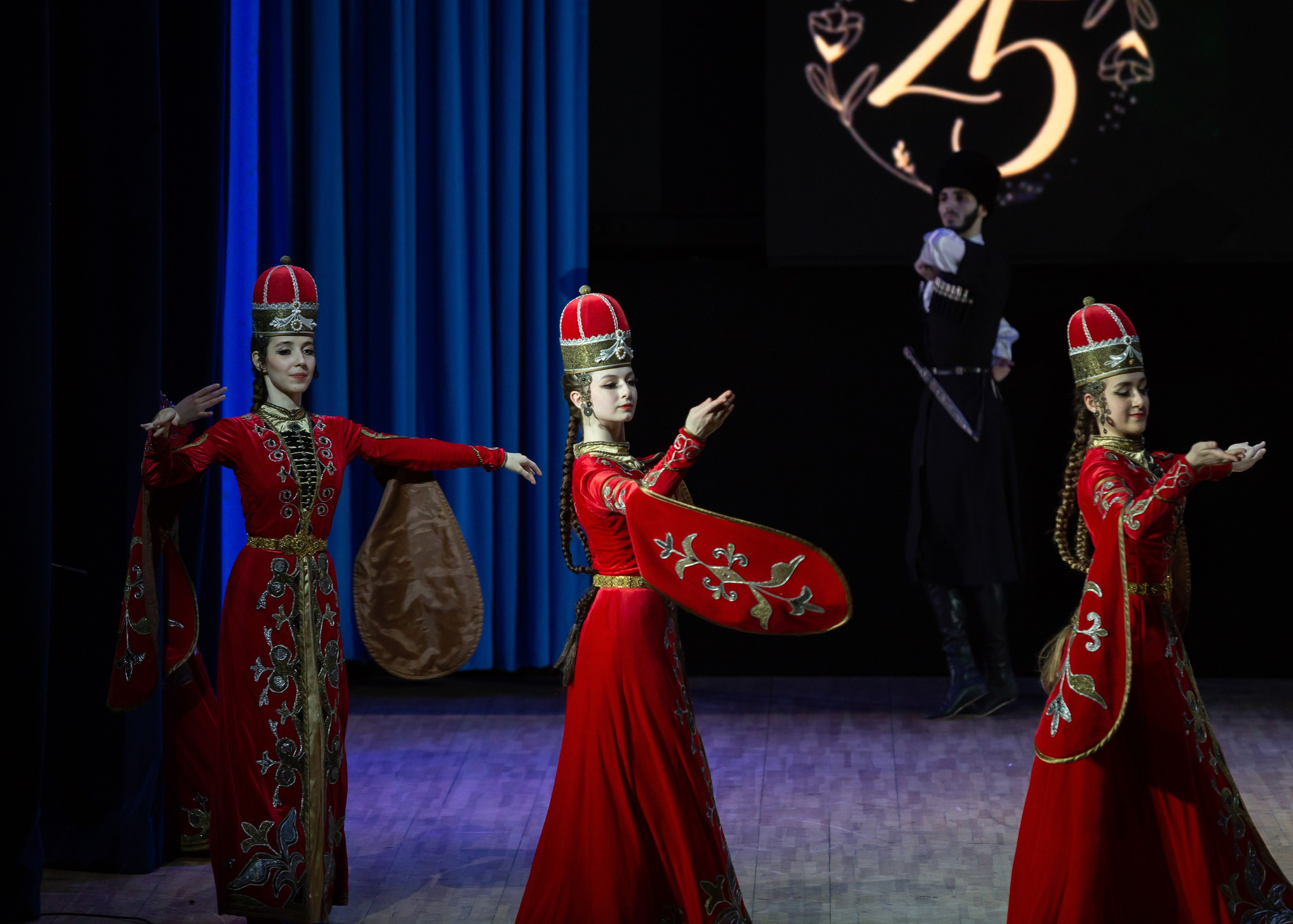 Юбилейный концерт танцевального коллектива «Адыги». Репортажный фотограф в Москве