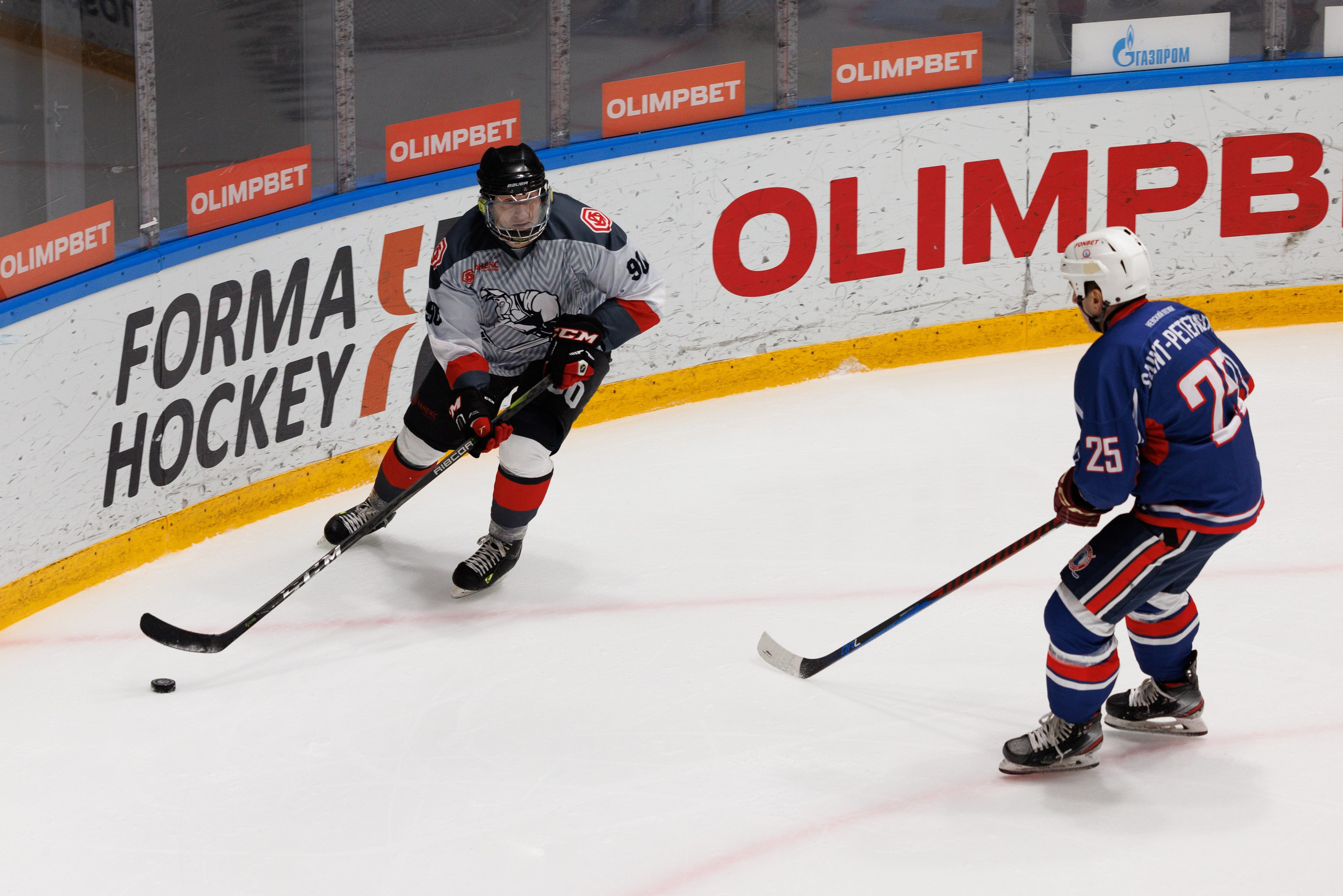 НХЛ (50+) Невский легион — Канекс 6-1. Фотограф Александр Заломаев