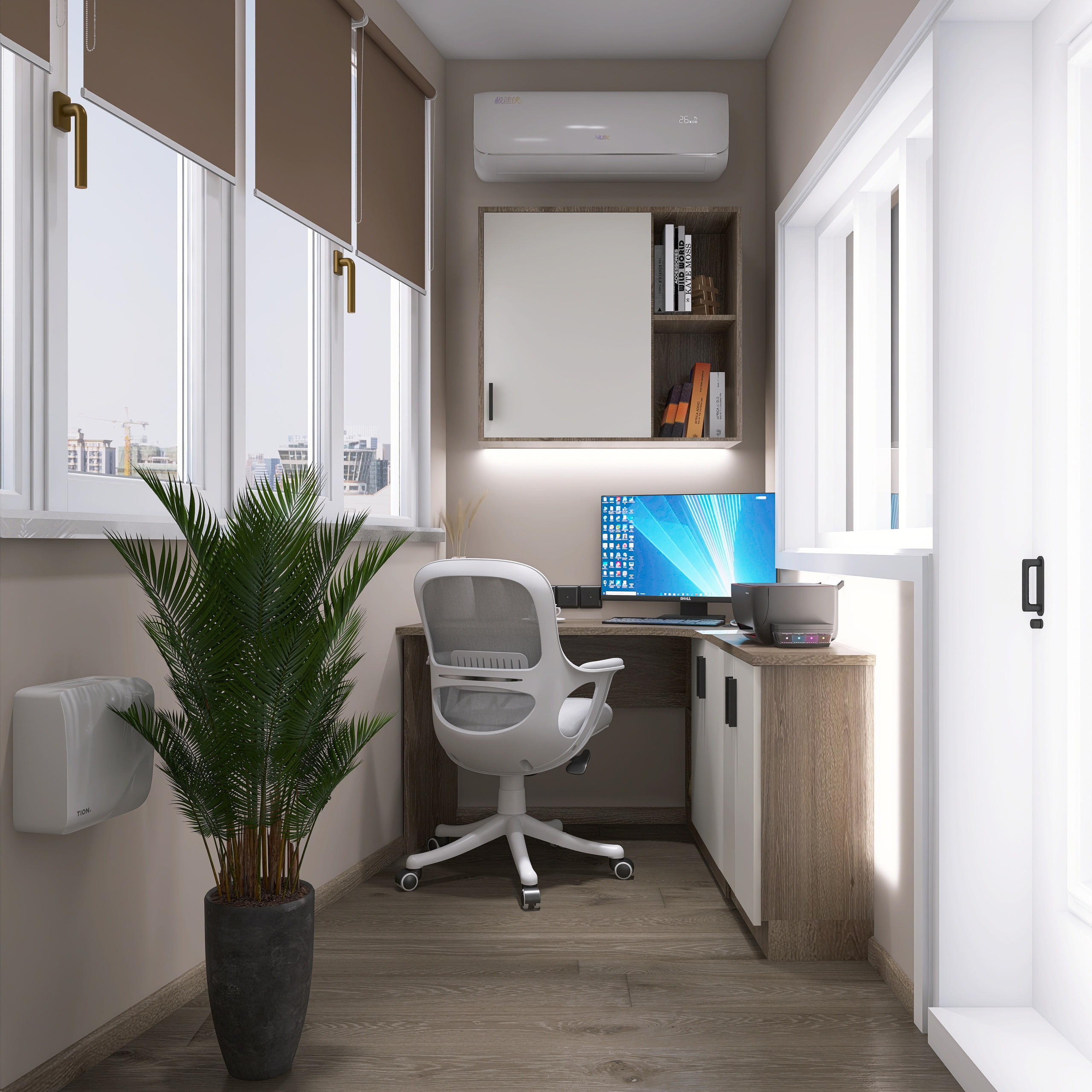 ЖК Северное сияние. Площадь 80 кв. м. Дизайнер интерьера в Новосибирске_Елена Сергеева