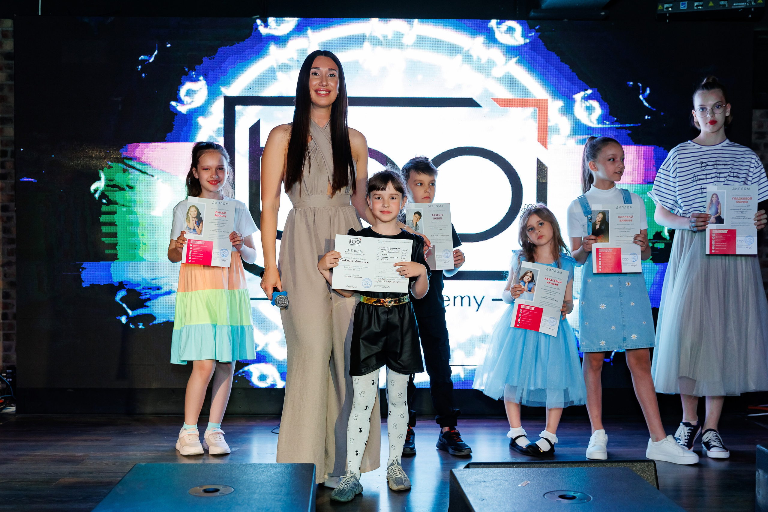 Выпускной модельной школы Top.nsk. Фотограф Новосибирск — Наталья Гресь