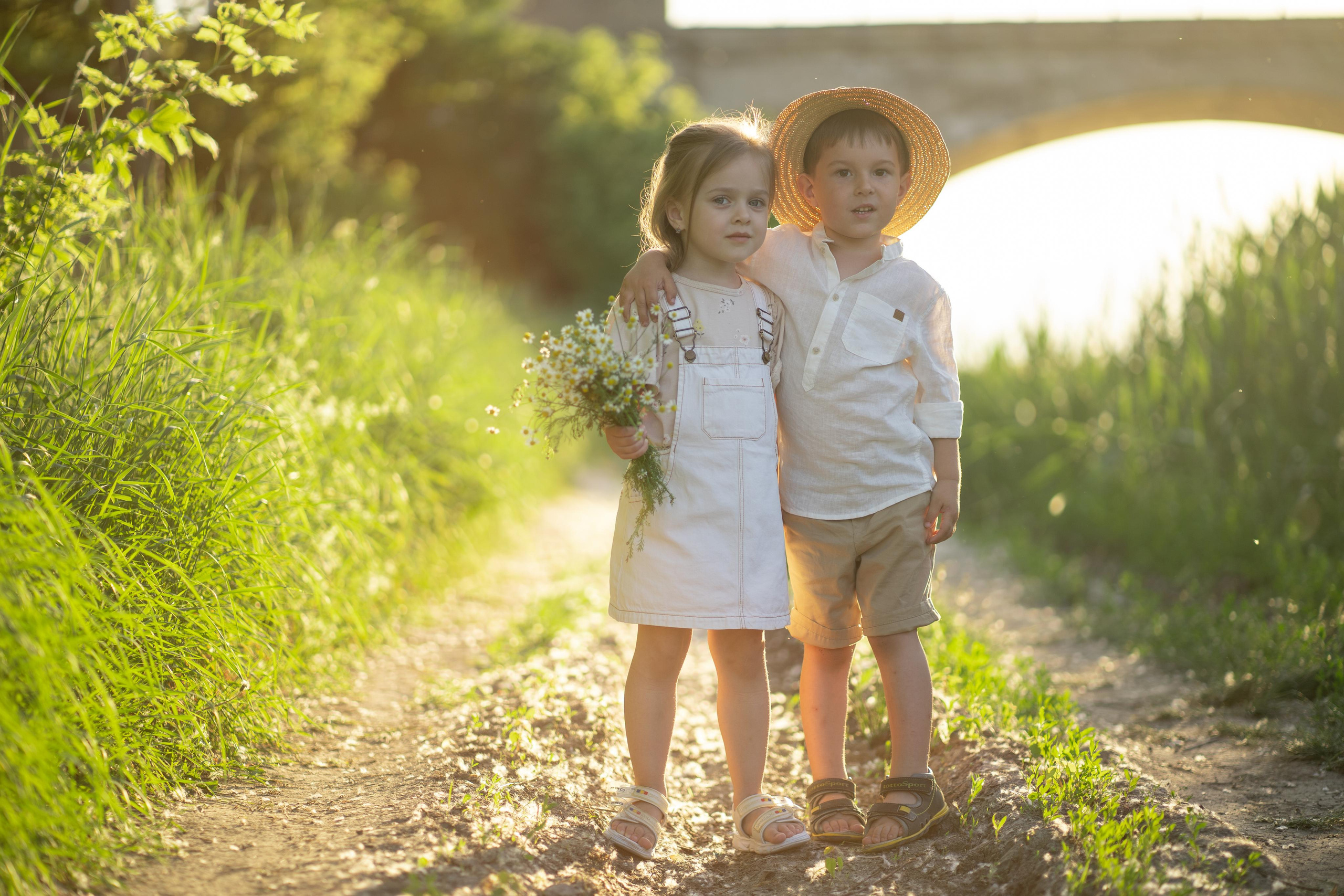 Ромашки и гитара. Семейный и детский фотограф Мария Лютикова