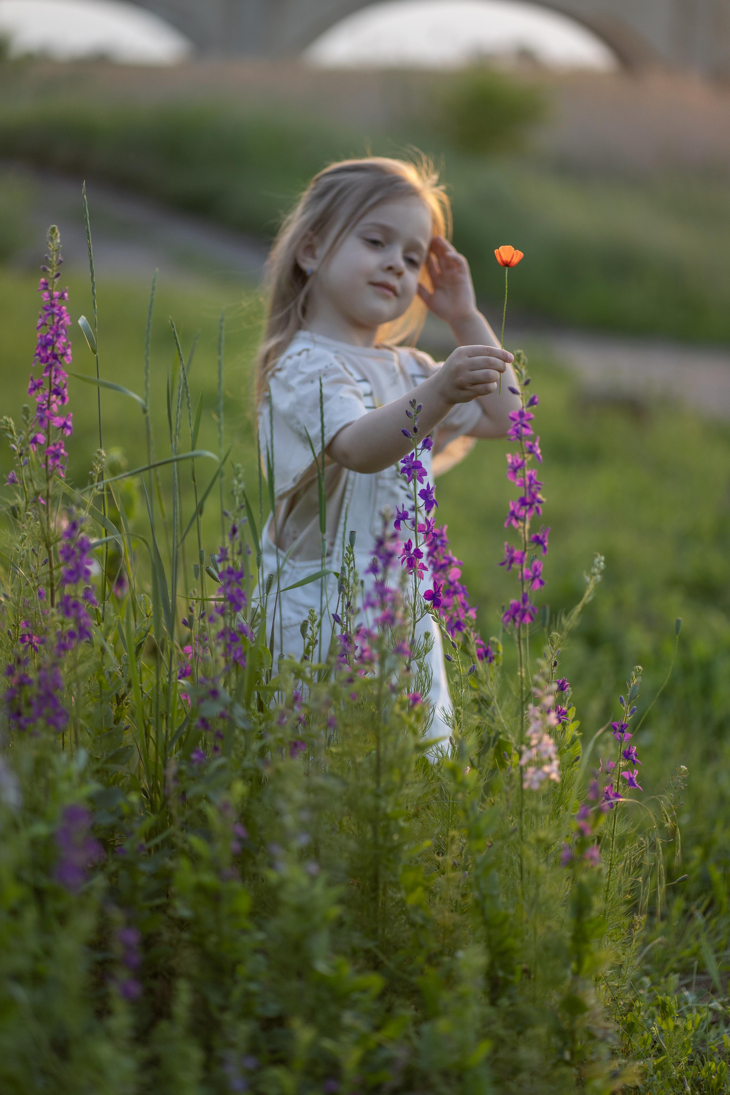 Ромашки и гитара. Семейный и детский фотограф Мария Лютикова