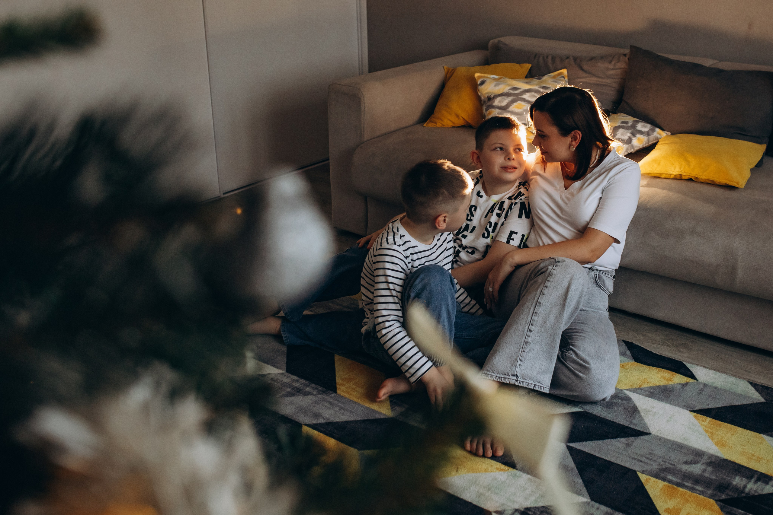 Татьяна, Захар, Миша. Семейный и домашний фотограф в Москве и МО Королева Валерия