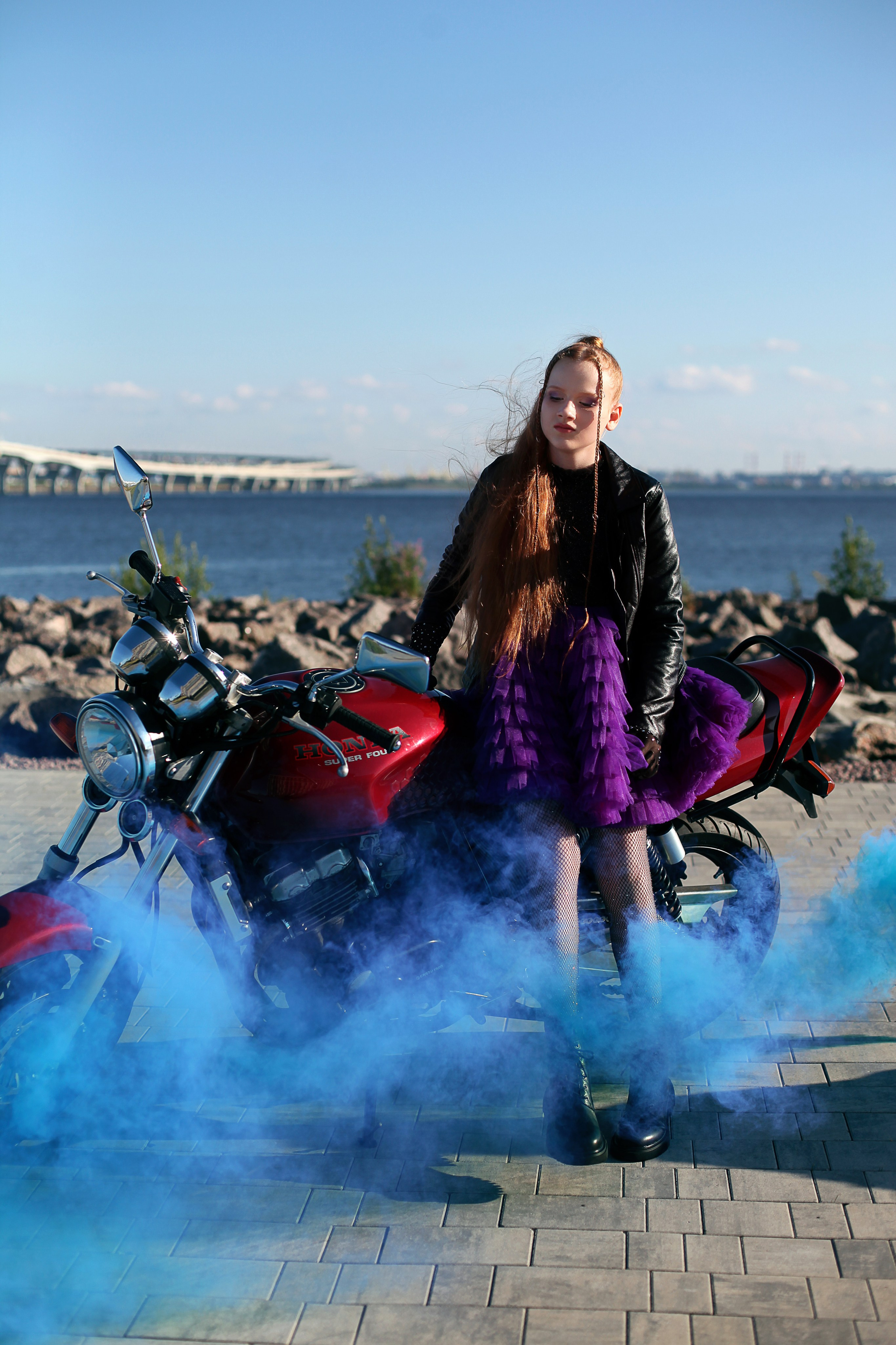 Фотопроект «Мото и дым»