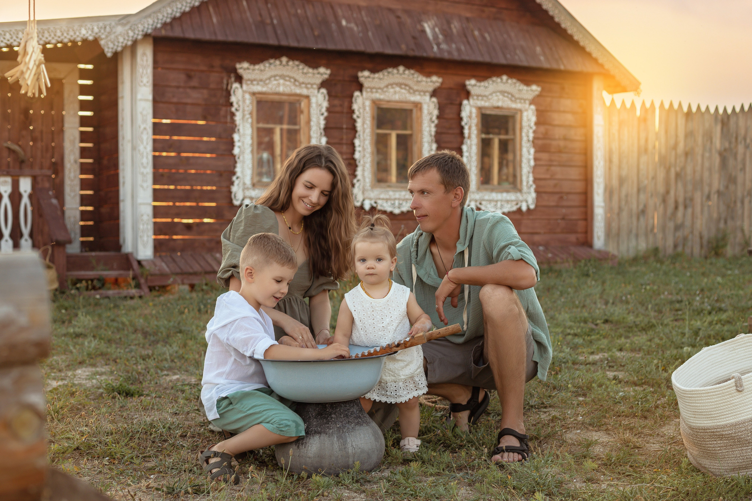 Семья Лагутиных. Семейный и детский фотограф в Крыму Екатерина Швец