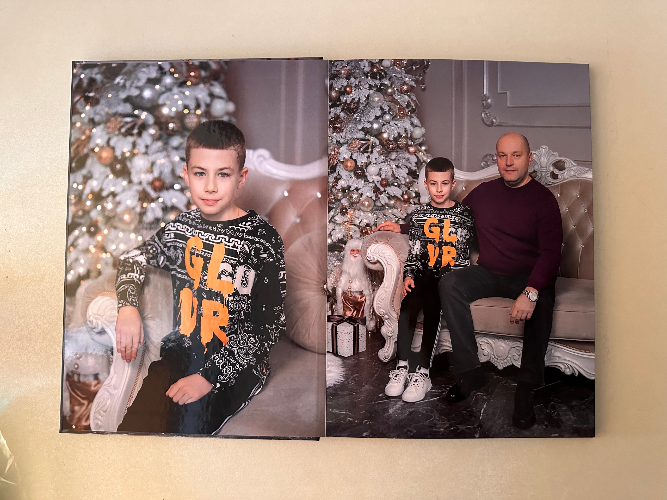 Книга семейная новогодняя 21*30. Фотограф г. Пенза — Светлана Зойкина