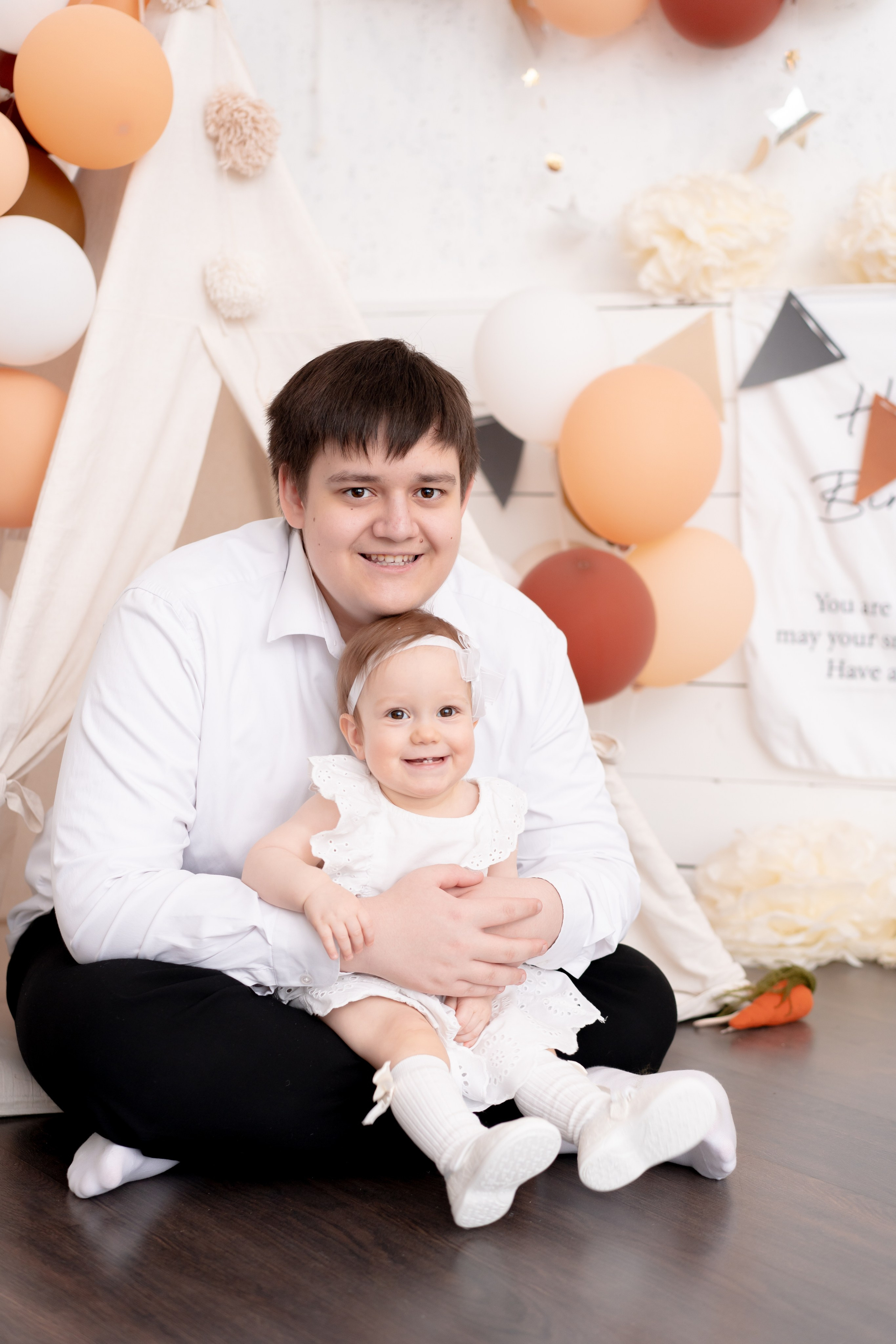 Августине 1 годик!. Детская, семейная фотостудия в Санкт-Петербурге