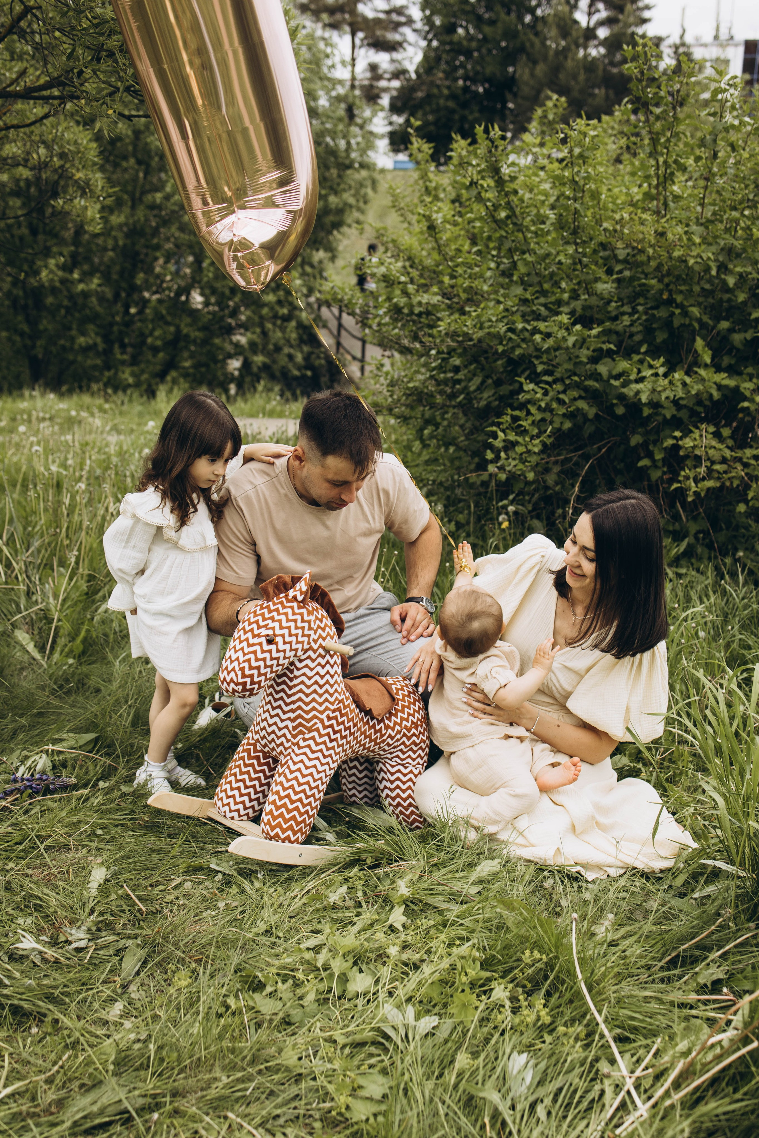Маша, Женя, Ариана и Мирон. Семейный фотограф в Москве Виктория Ястребинская
