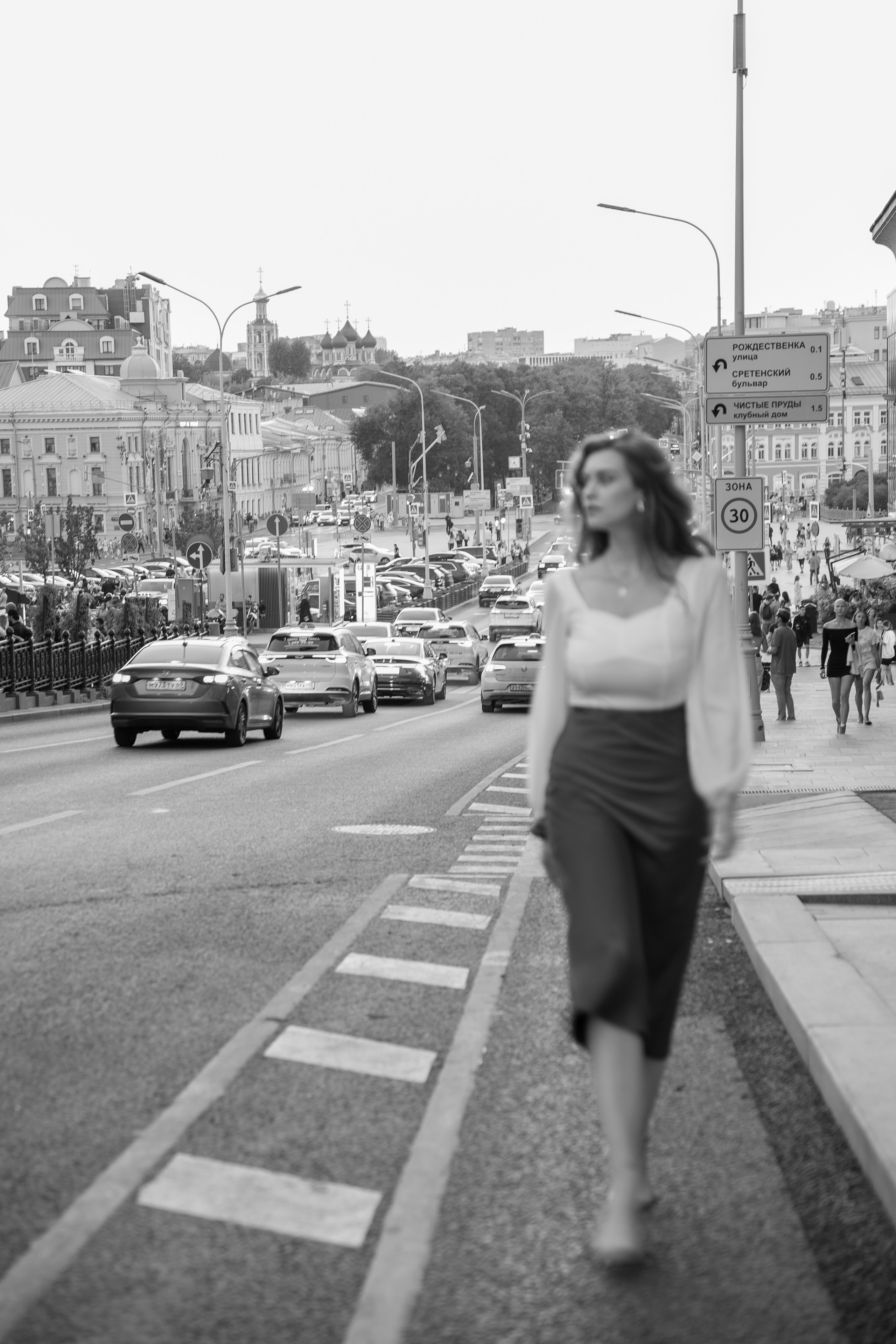 Лето, Москва и Полина. Фотограф Мариам Воробьева